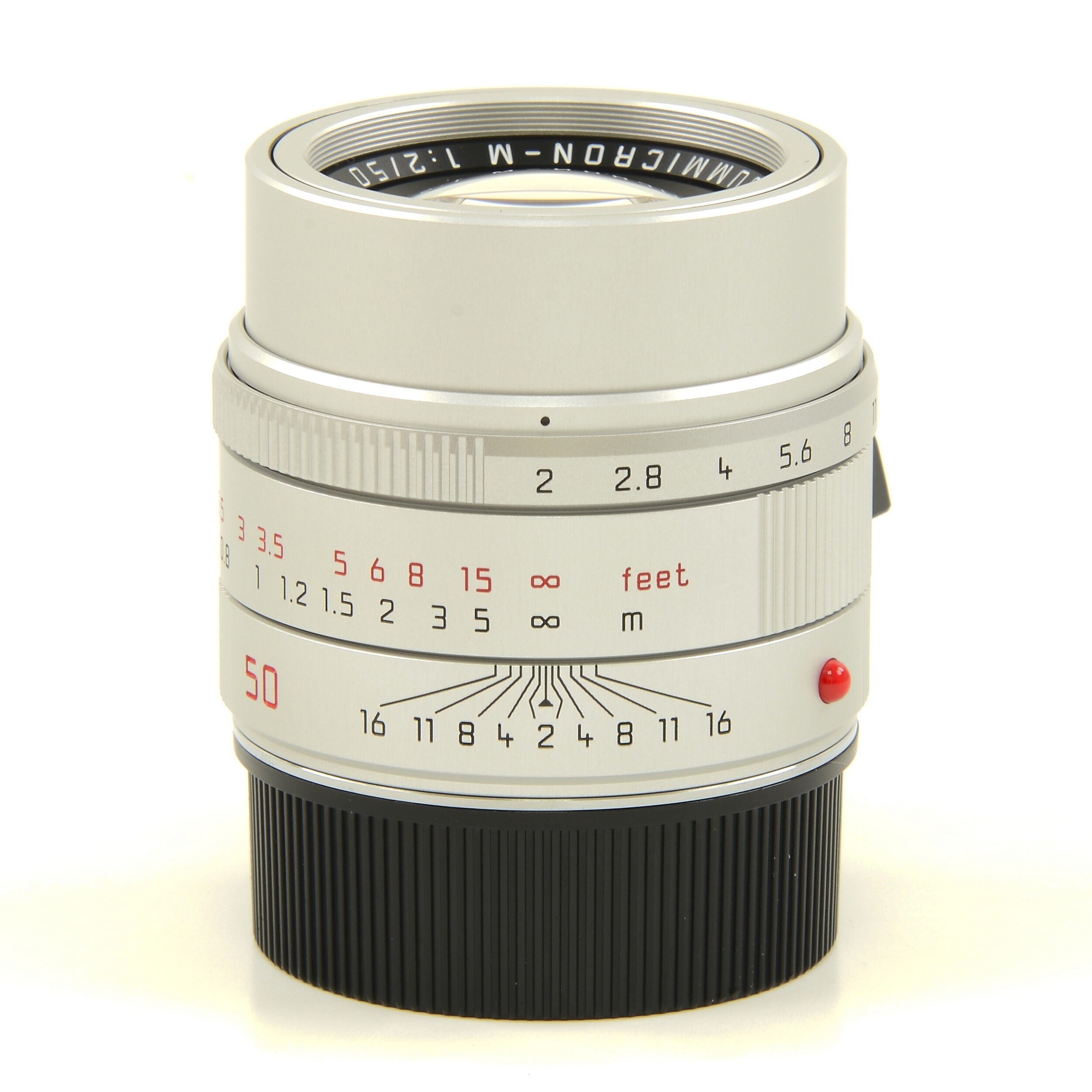 Leica 50mm f2 APO-Summicron-M Silver + Box