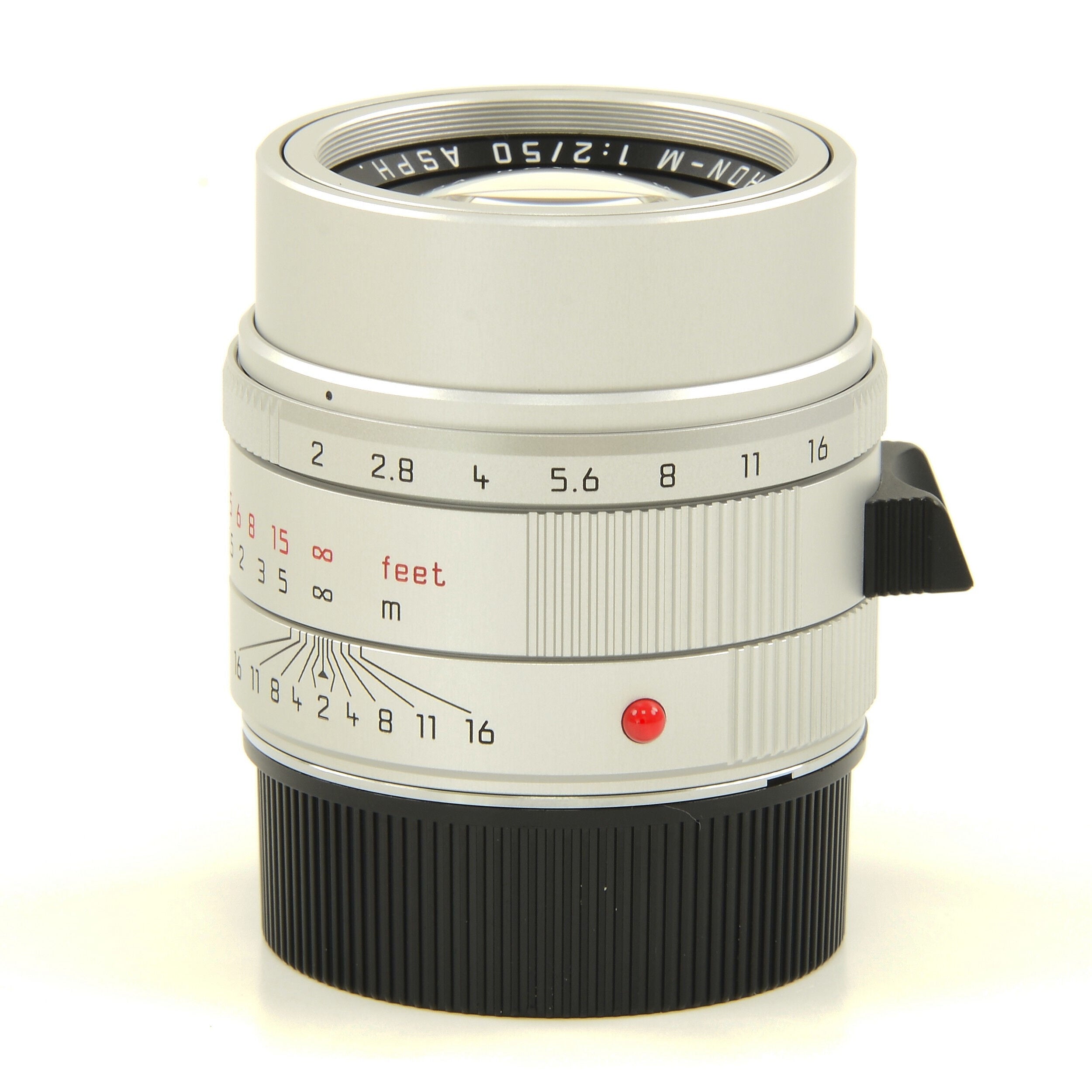 Leica 50mm f2 APO-Summicron-M Silver + Box