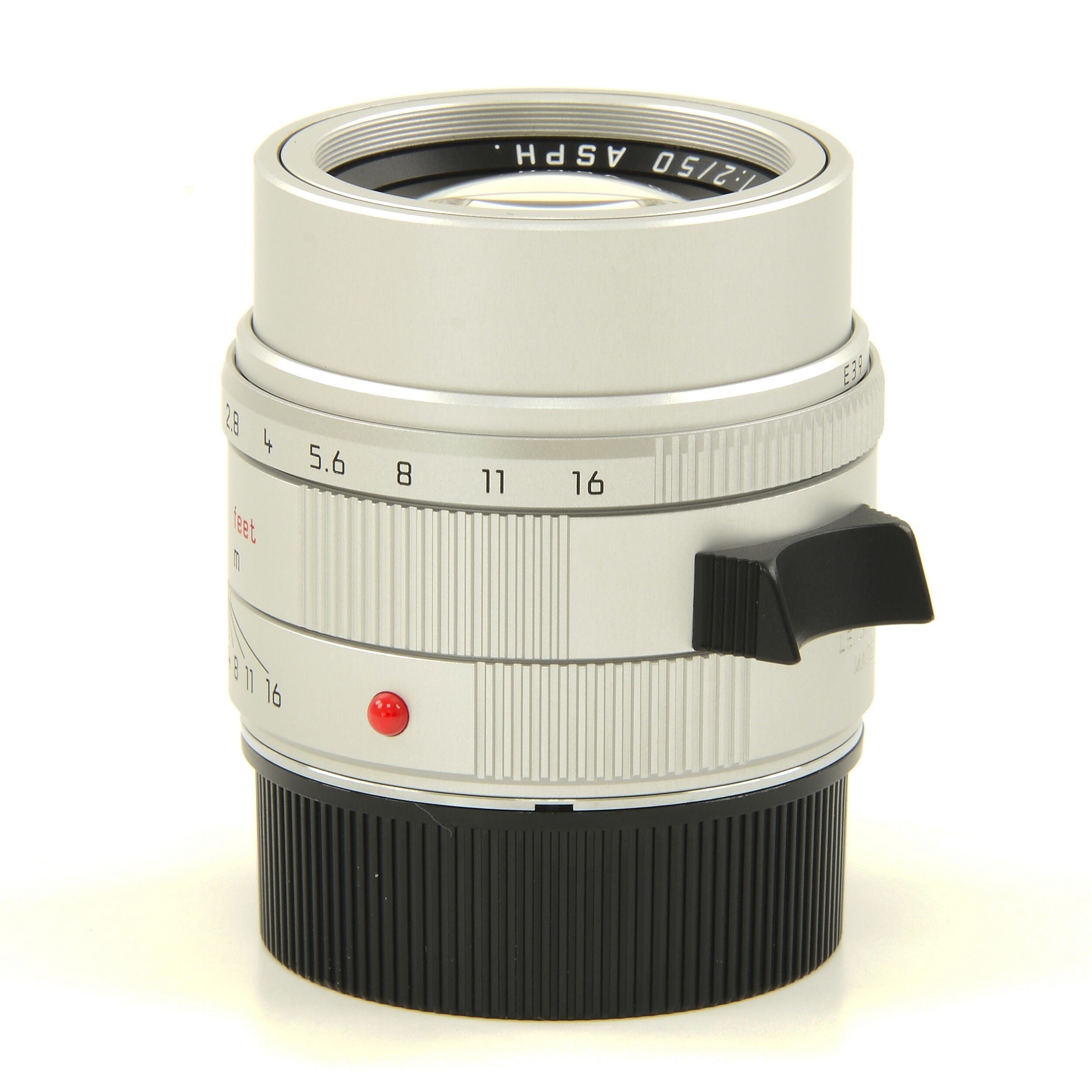 Leica 50mm f2 APO-Summicron-M Silver + Box