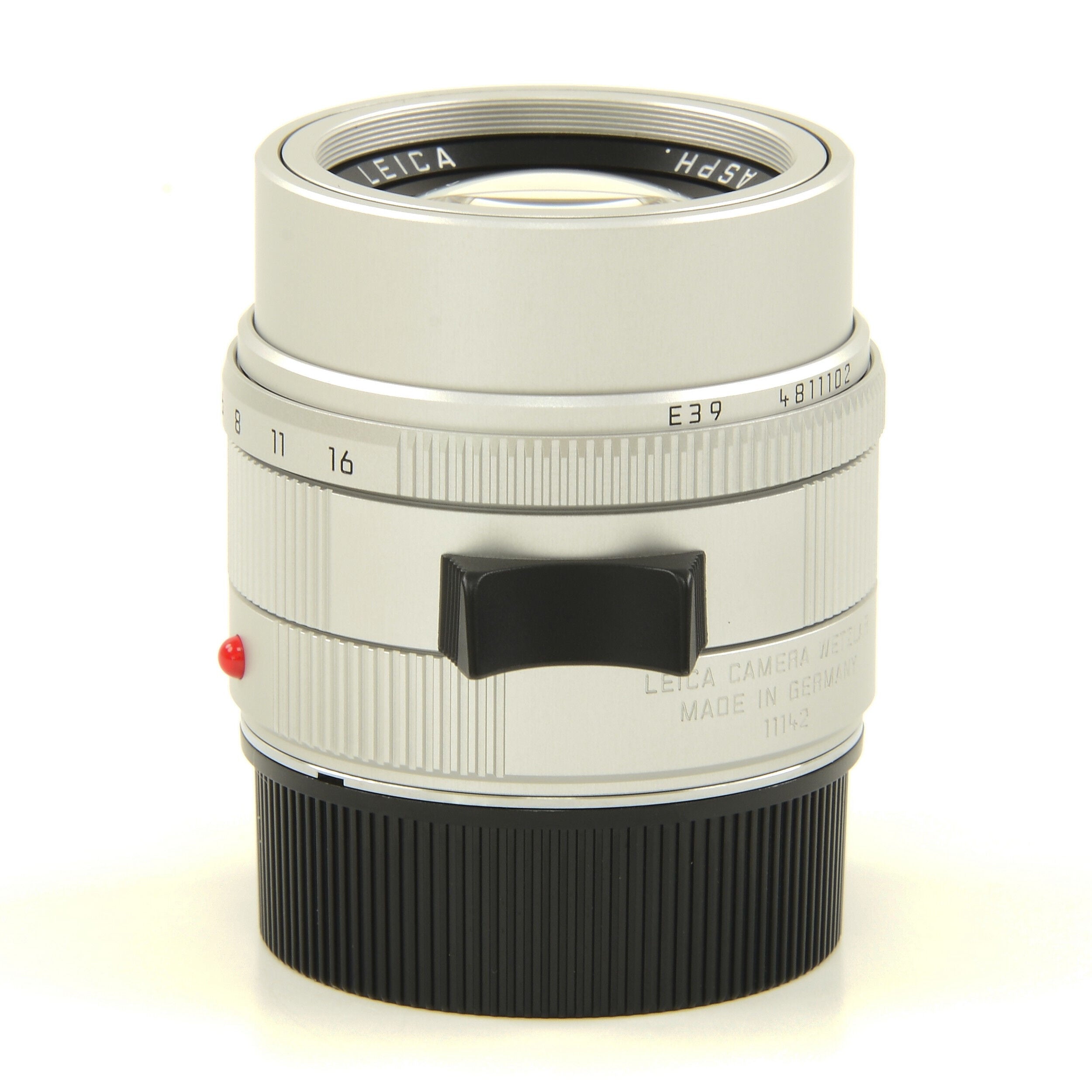 Leica 50mm f2 APO-Summicron-M Silver + Box
