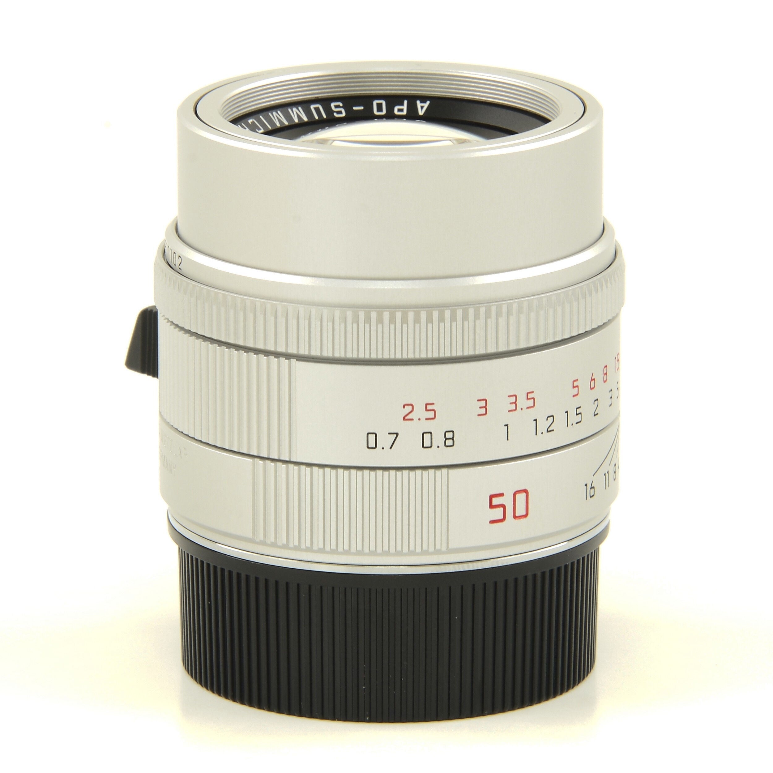 Leica 50mm f2 APO-Summicron-M Silver + Box
