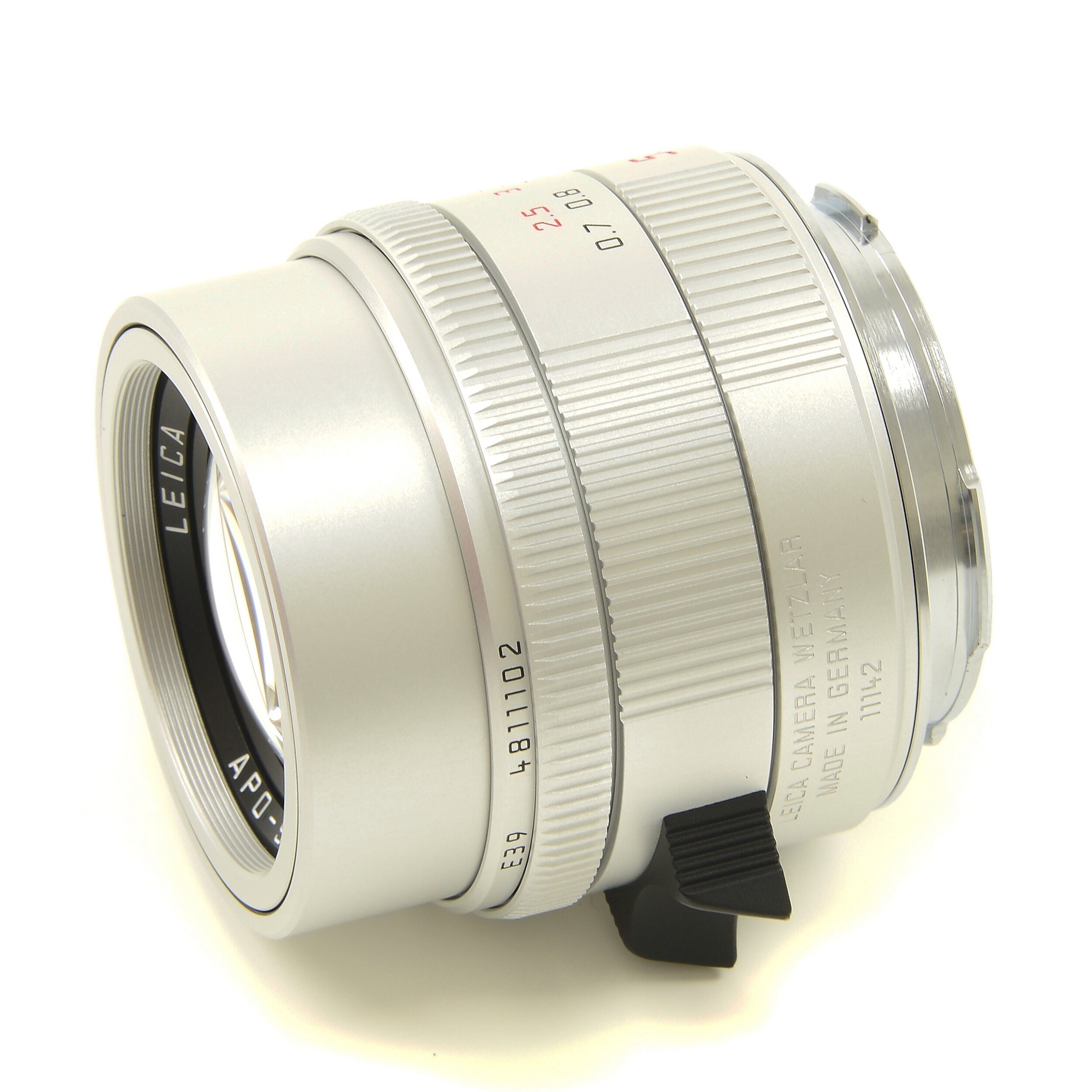 Leica 50mm f2 APO-Summicron-M Silver + Box