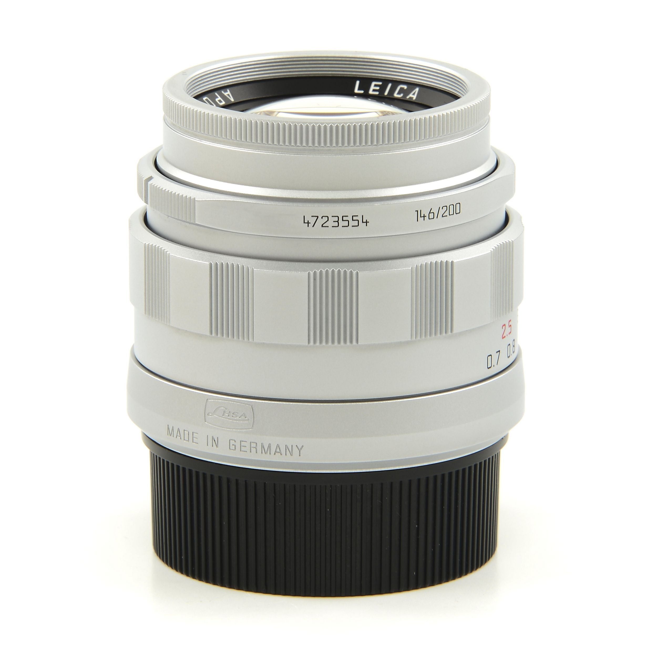 Leica 50mm f2 APO-Summicron-M ASPH LHSA Silver