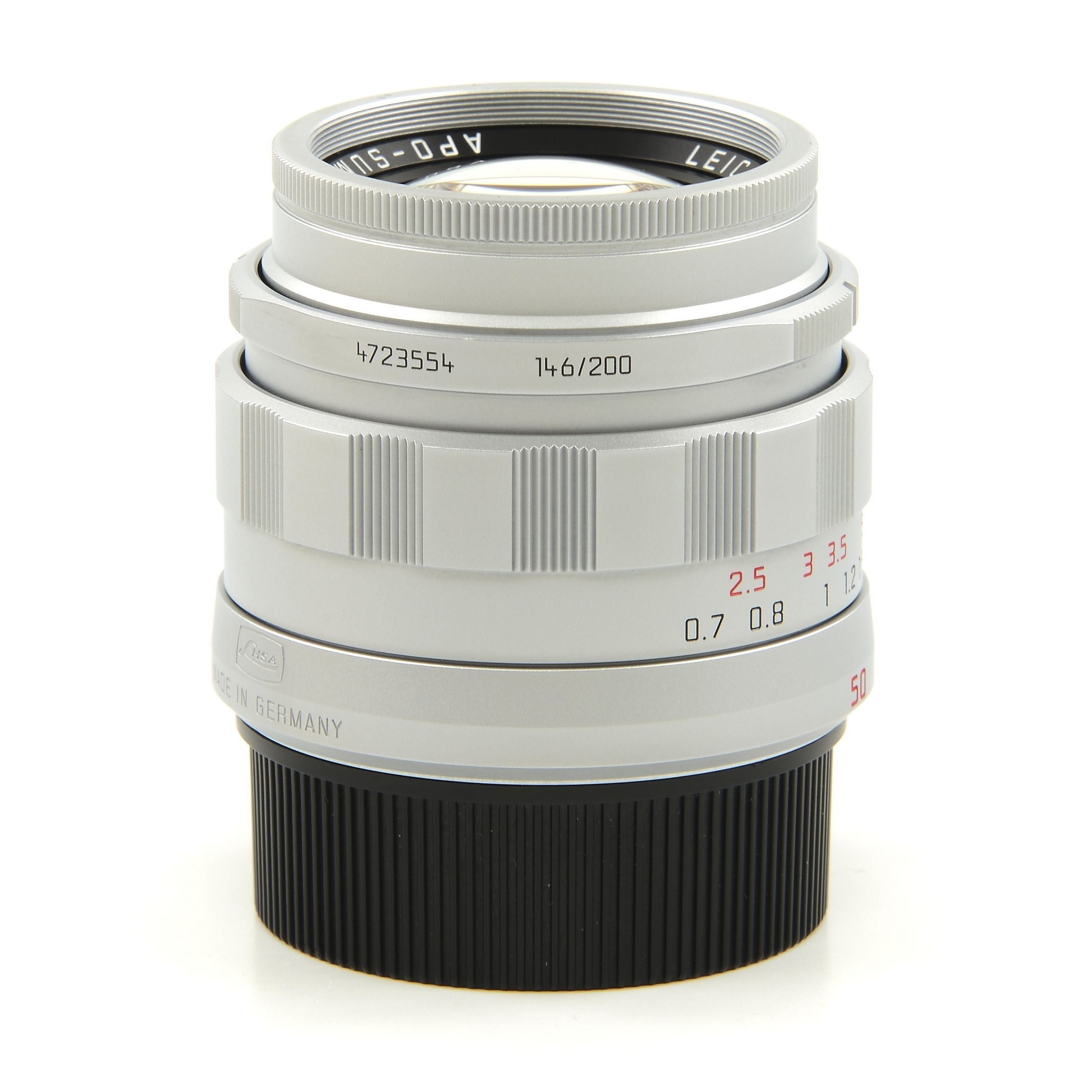 Leica 50mm f2 APO-Summicron-M ASPH LHSA Silver