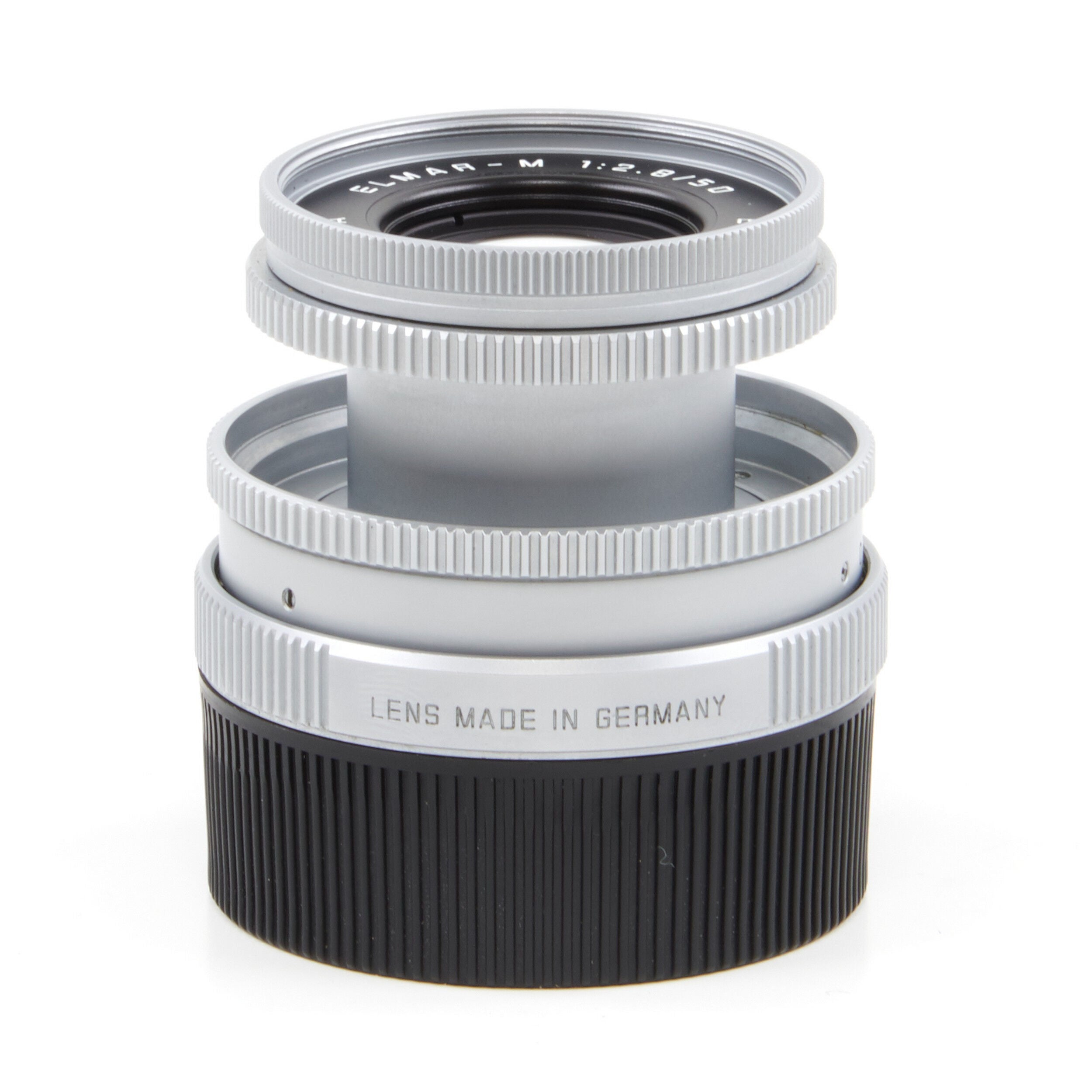 Leica 50mm f2.8 Elmar-M Silver 6-Bit + Box