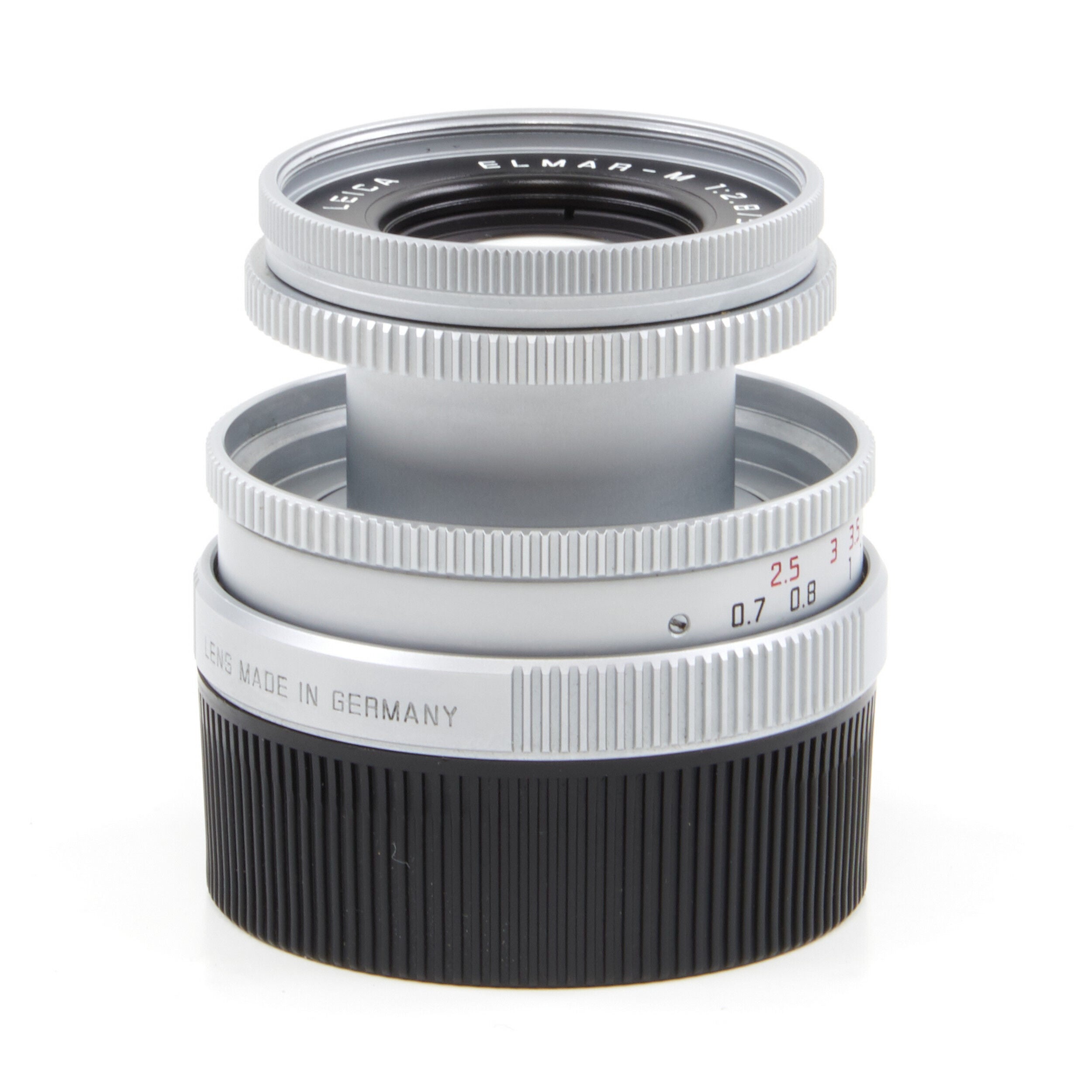 Leica 50mm f2.8 Elmar-M Silver 6-Bit + Box