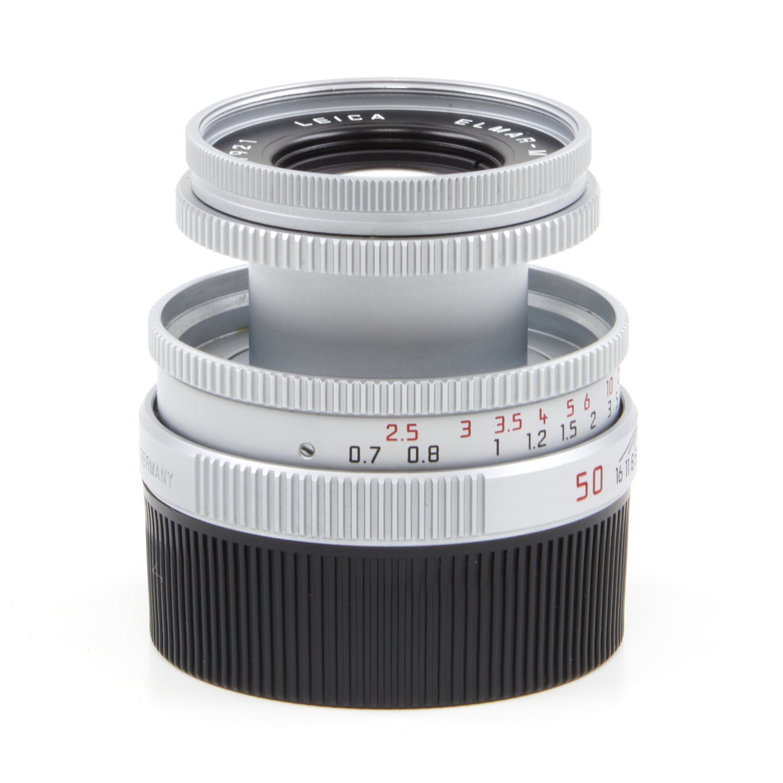 Leica 50mm f2.8 Elmar-M Silver 6-Bit + Box