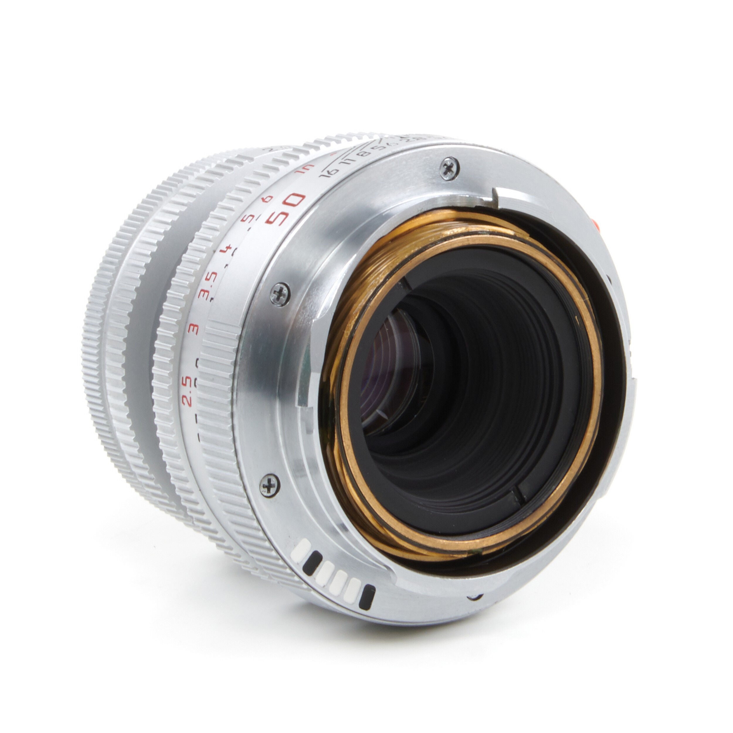 Leica 50mm f2.8 Elmar-M Silver 6-Bit + Box