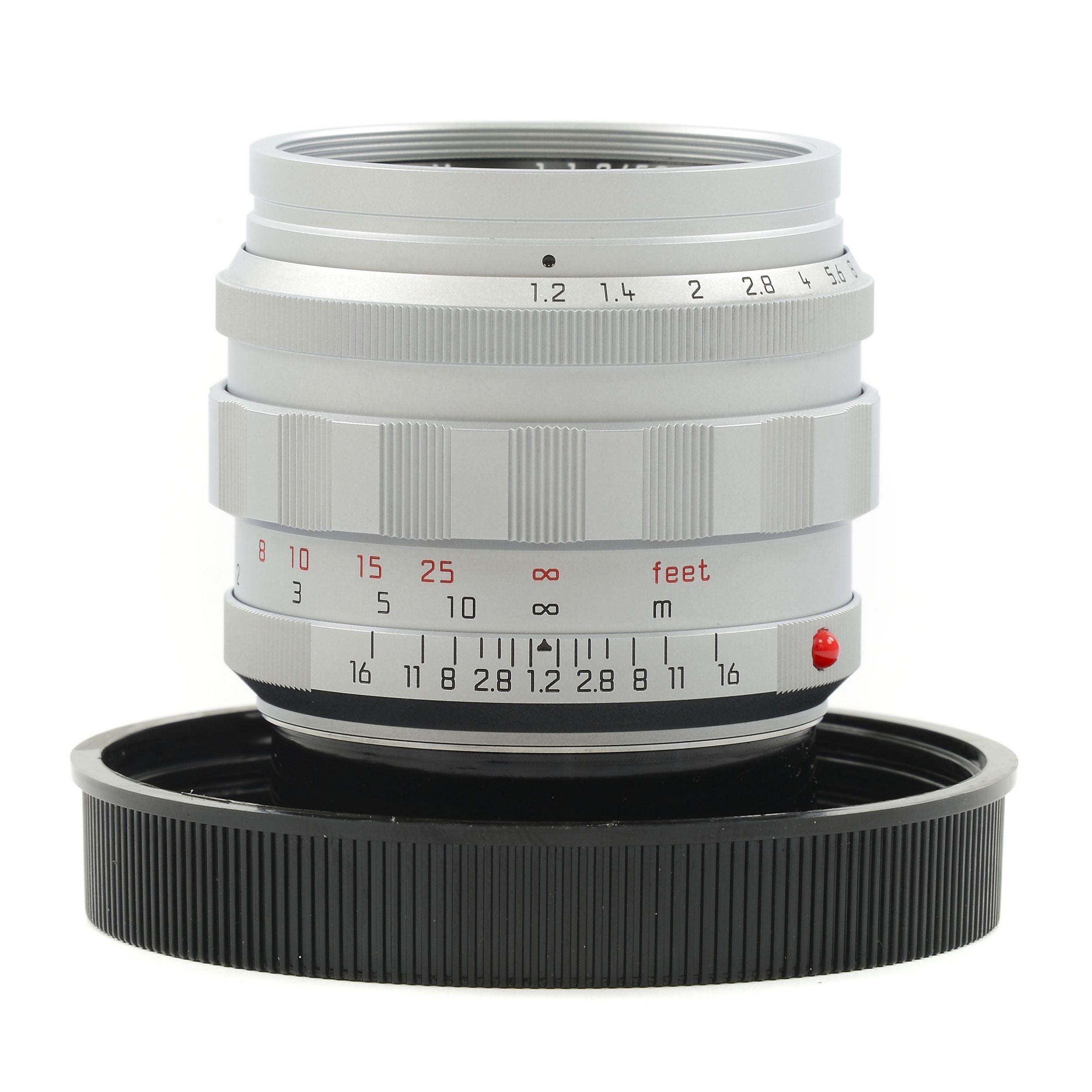Leica 50mm f1.2 Noctilux-M ASPH Silver + Box Extremely Rare