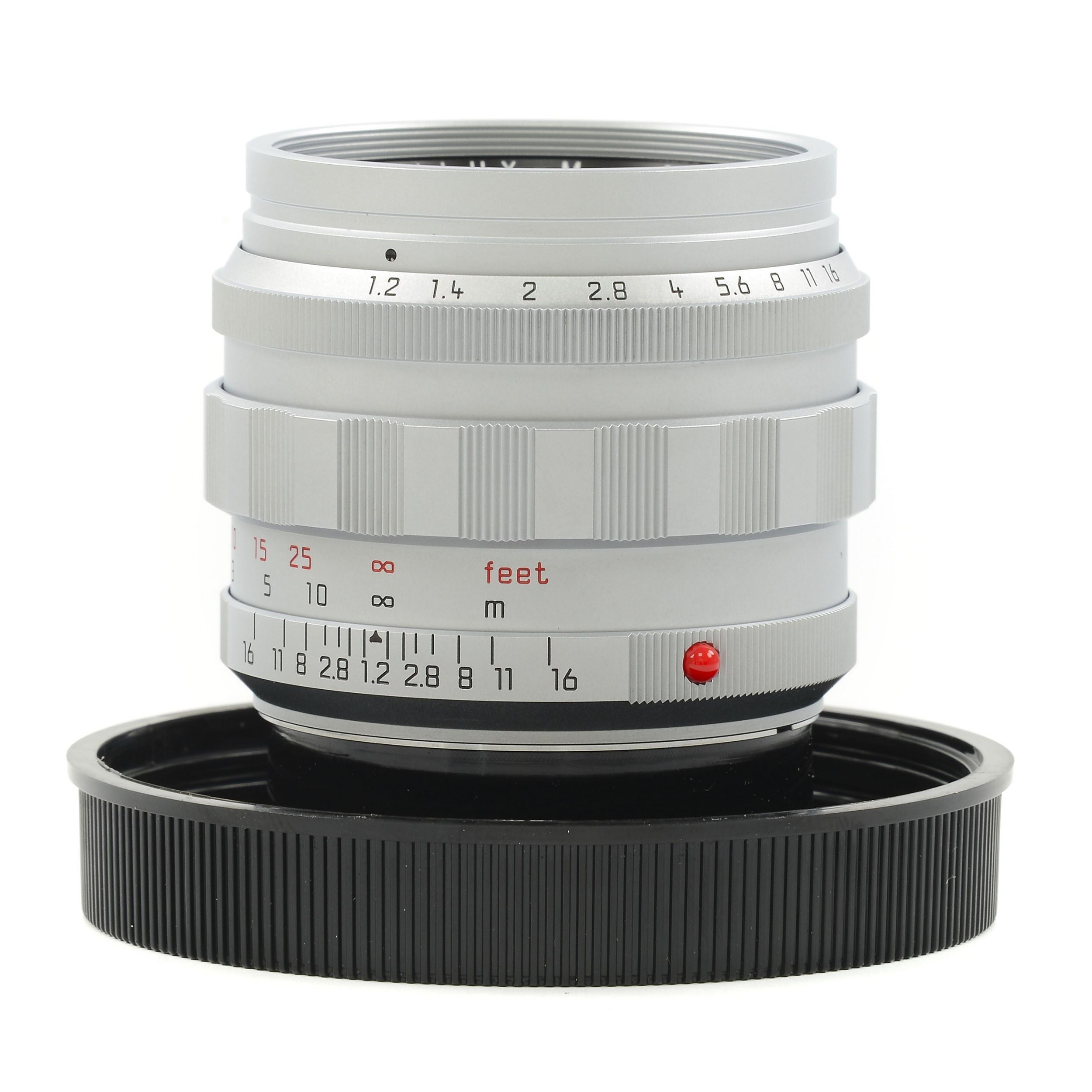 Leica 50mm f1.2 Noctilux-M ASPH Silver + Box Extremely Rare