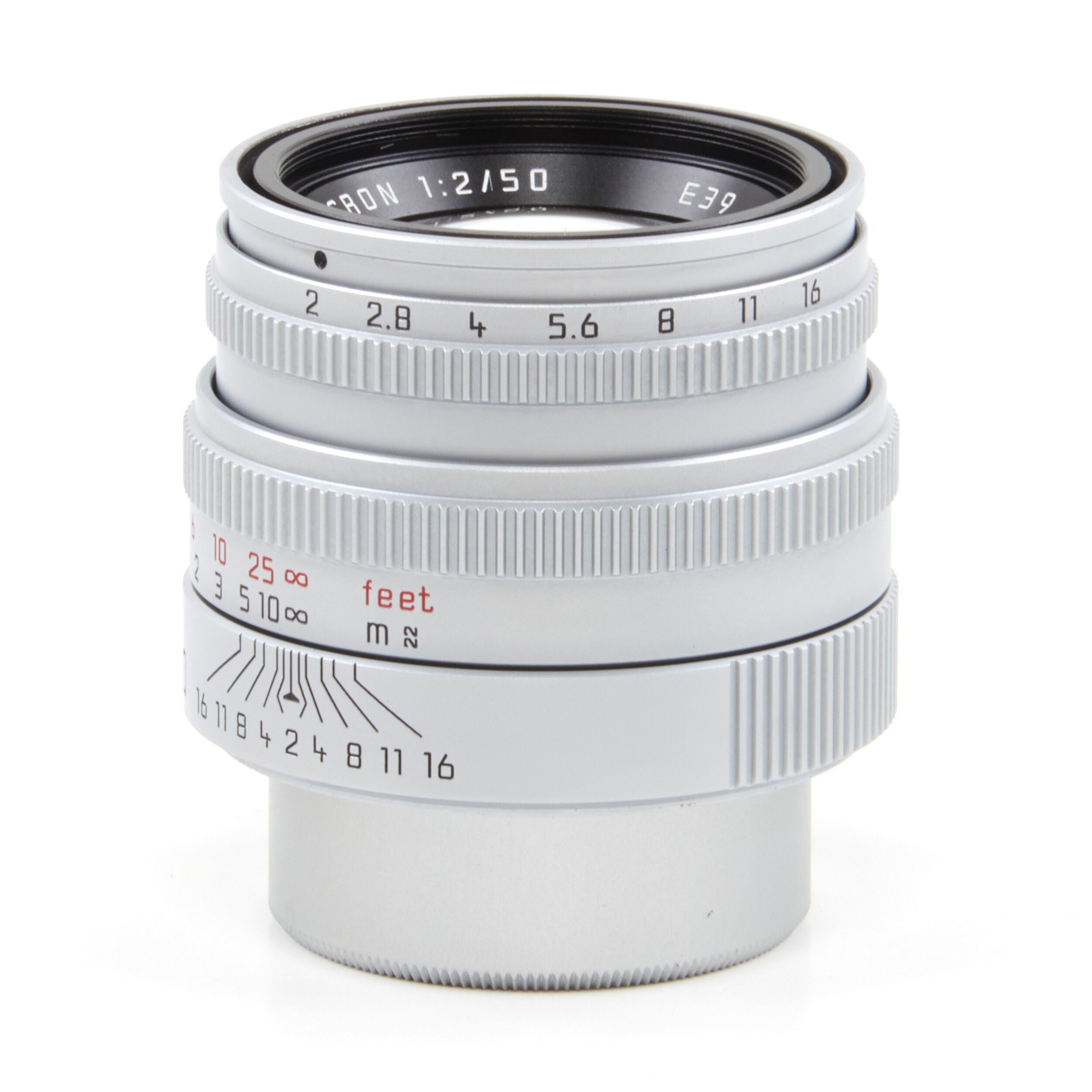 Leica 50mm f2 Summicron-M M39 + Box