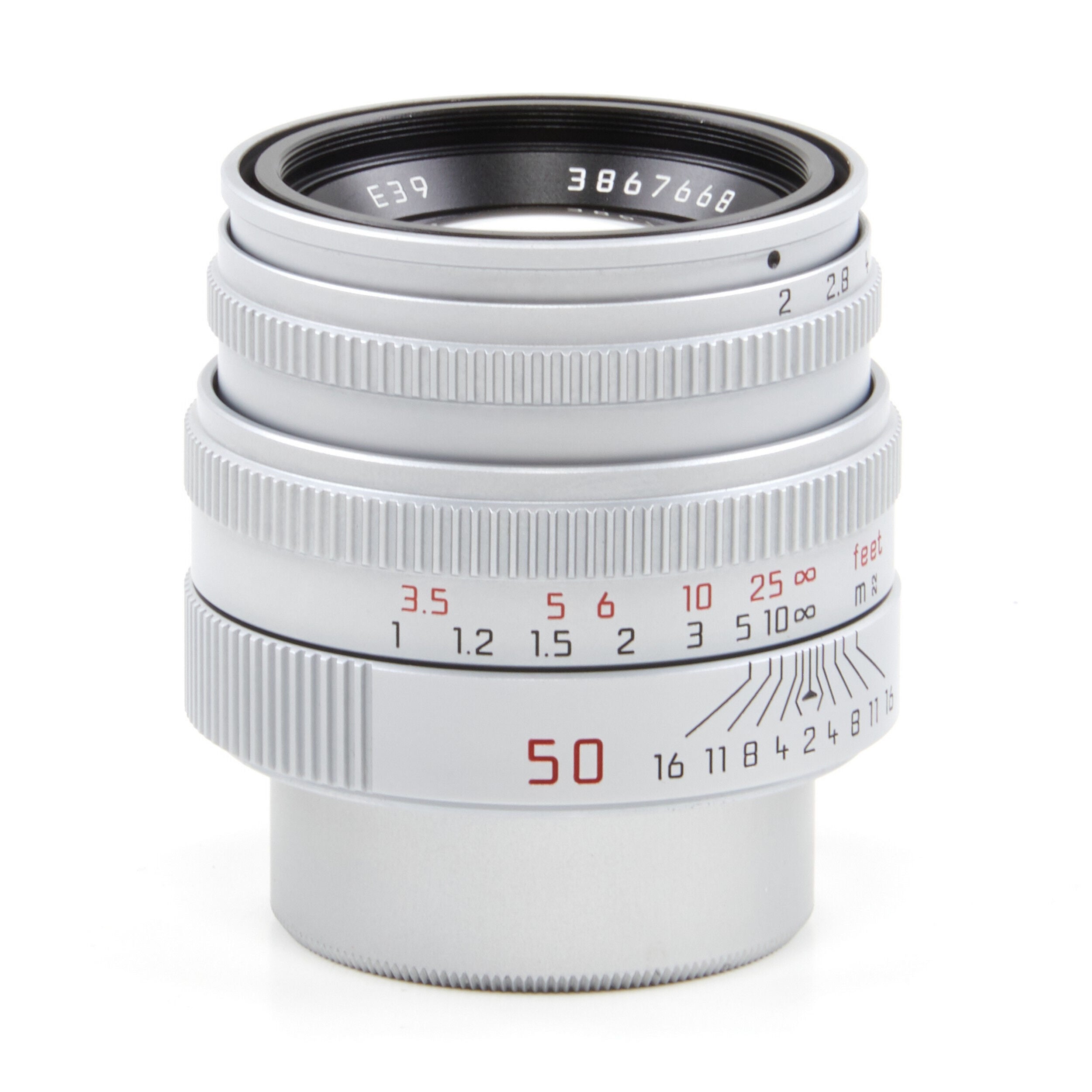 Leica 50mm f2 Summicron-M M39 + Box