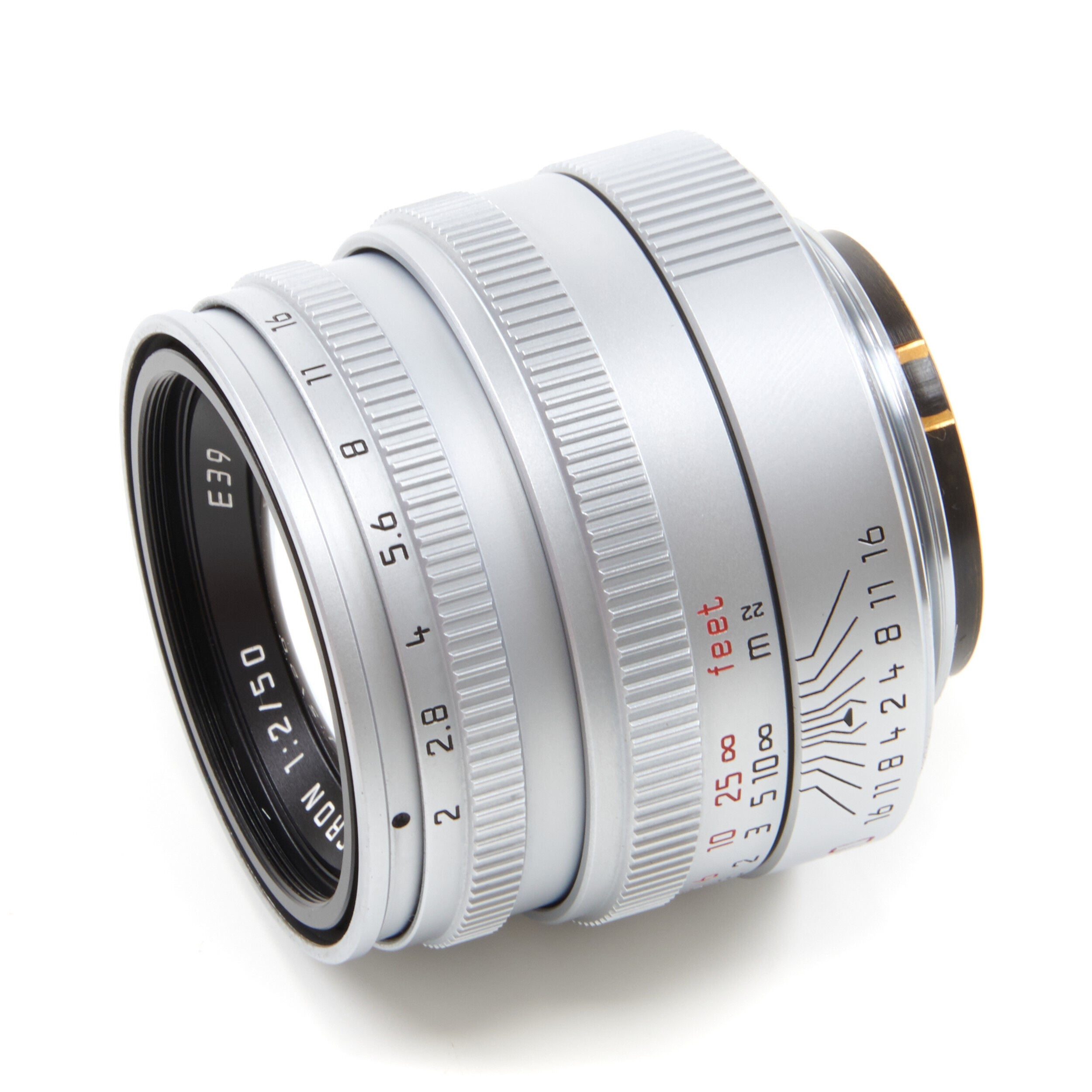 Leica 50mm f2 Summicron-M M39 + Box