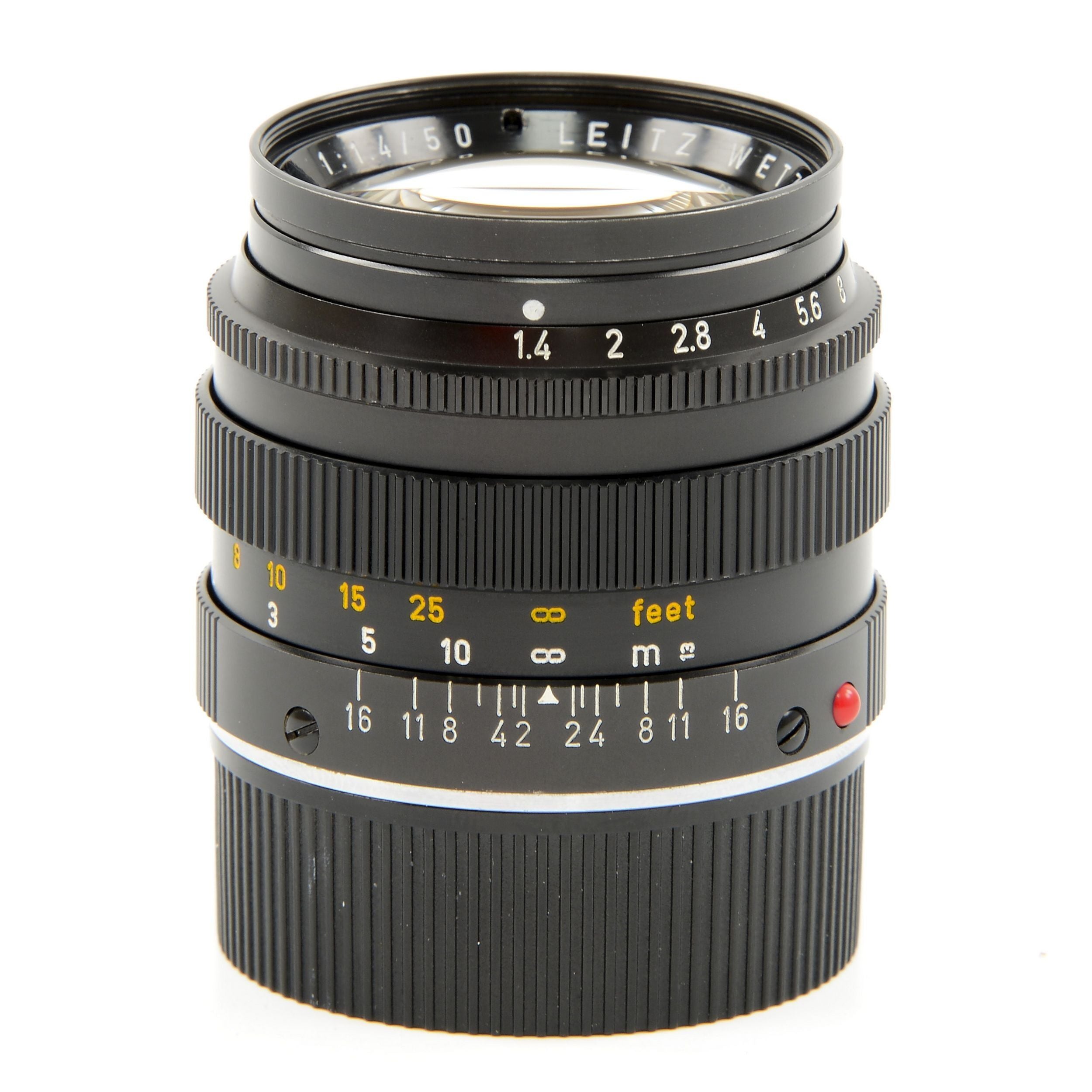 Leitz 50mm f1.4 Summilux Black
