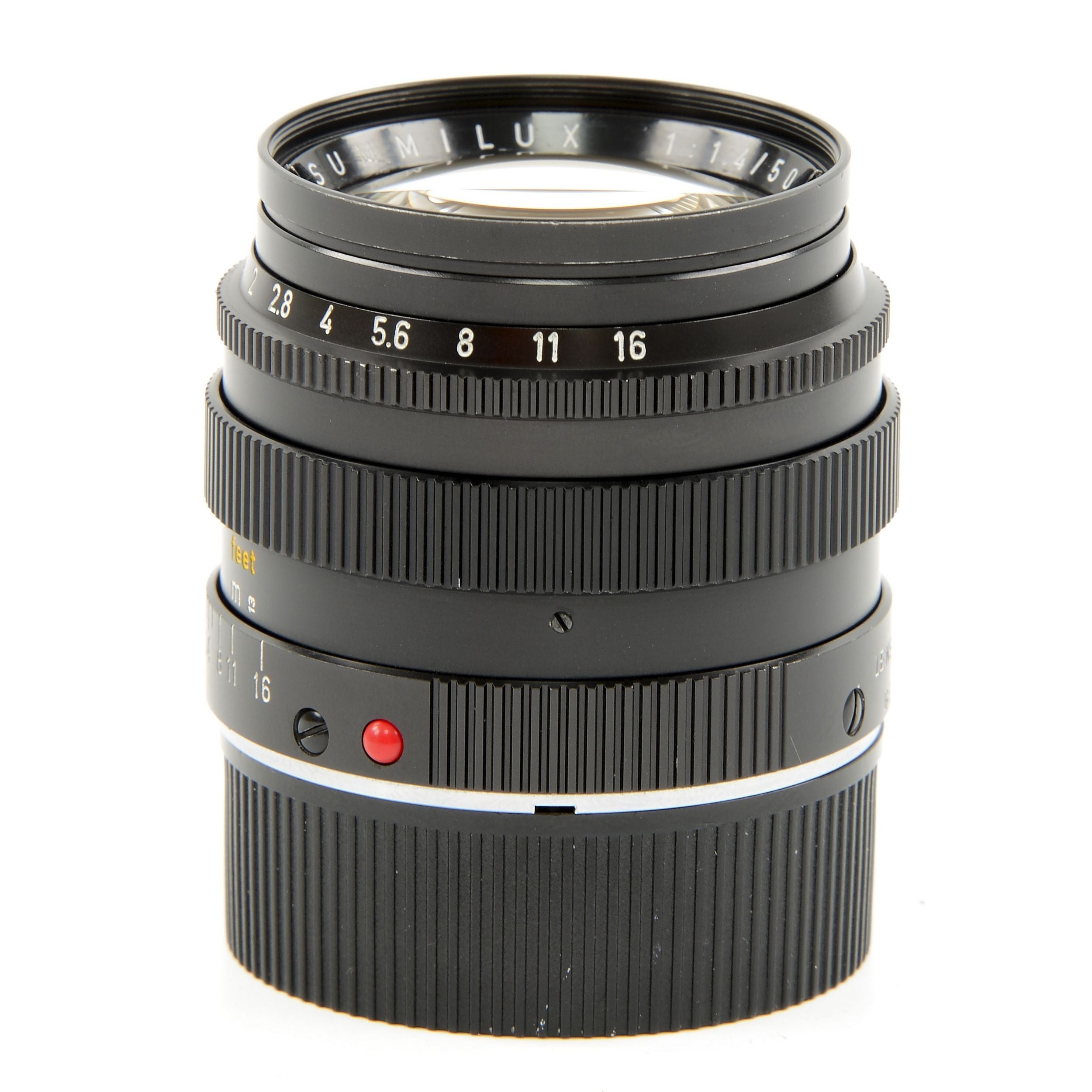 Leitz 50mm f1.4 Summilux Black