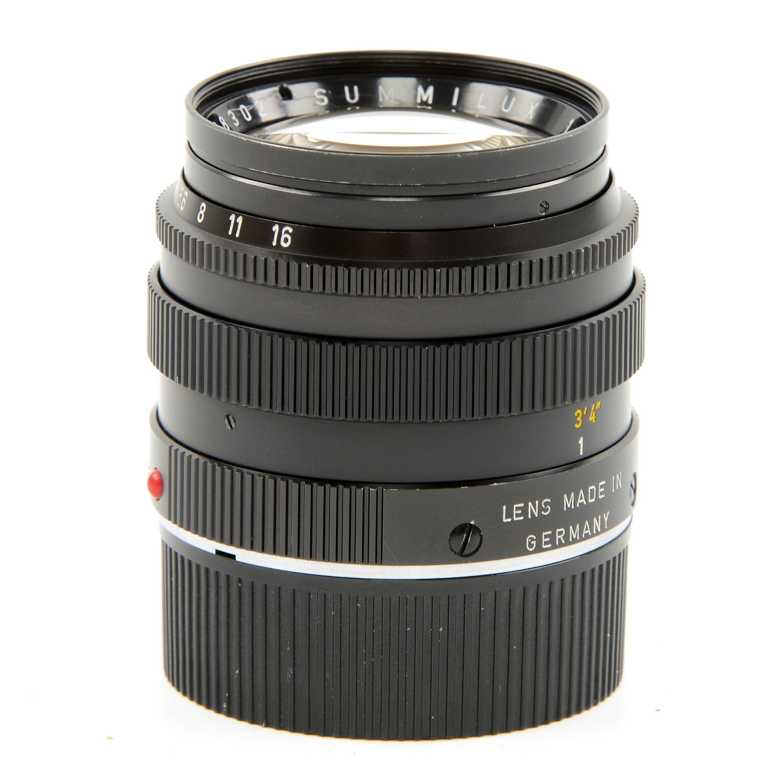 Leitz 50mm f1.4 Summilux Black
