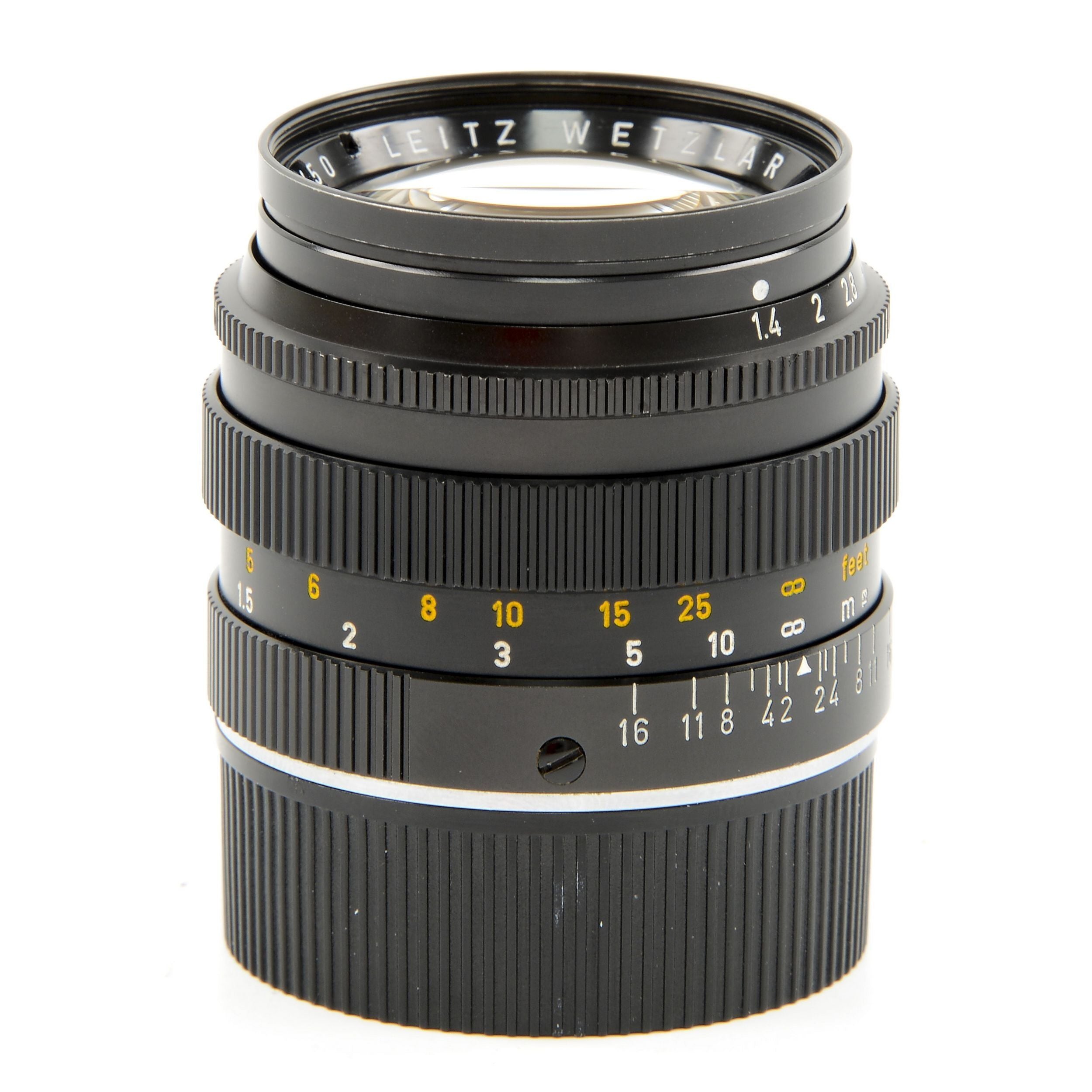 Leitz 50mm f1.4 Summilux Black