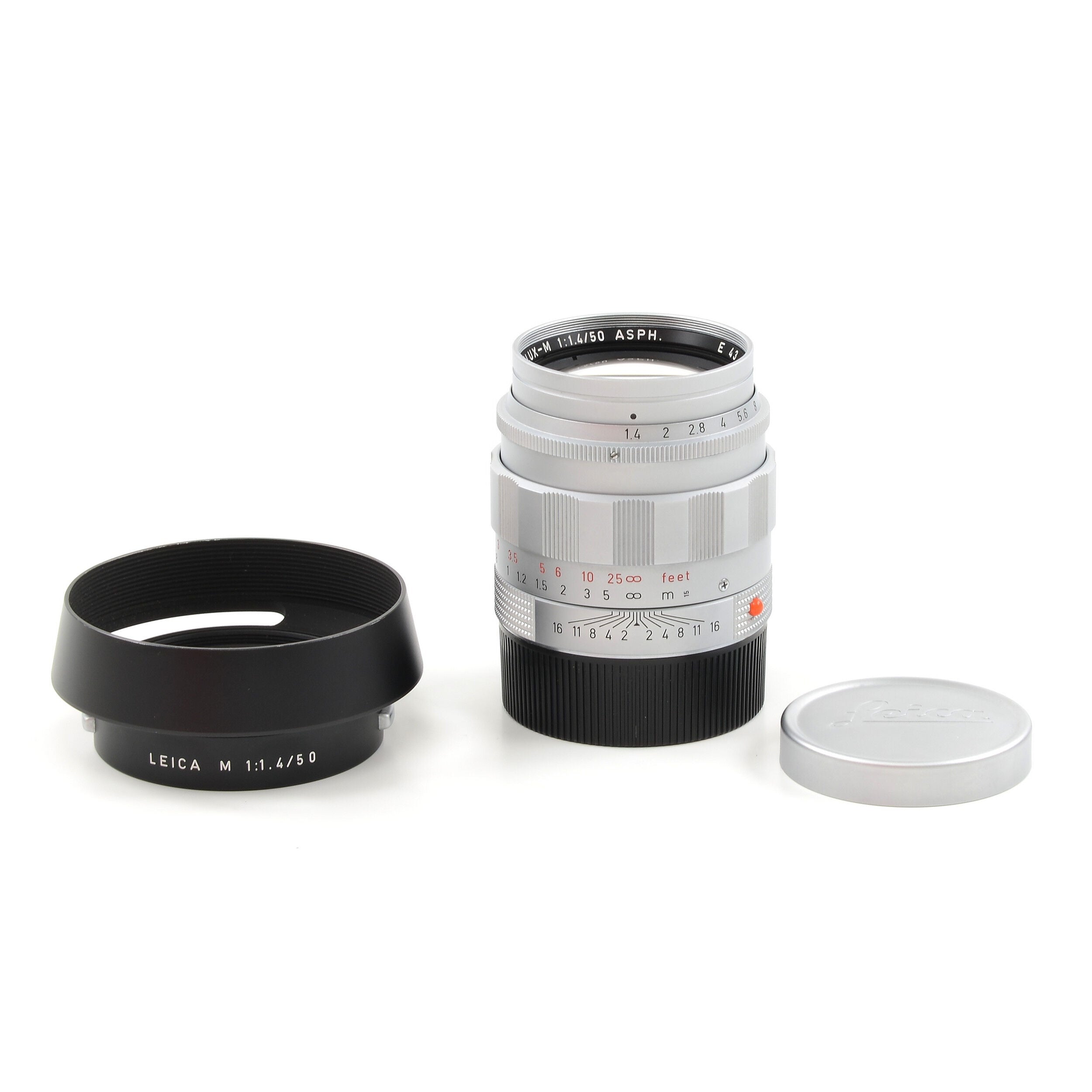 Leica 50mm f1.4 Summilux-M LHSA Special Edition Silver + Box READ