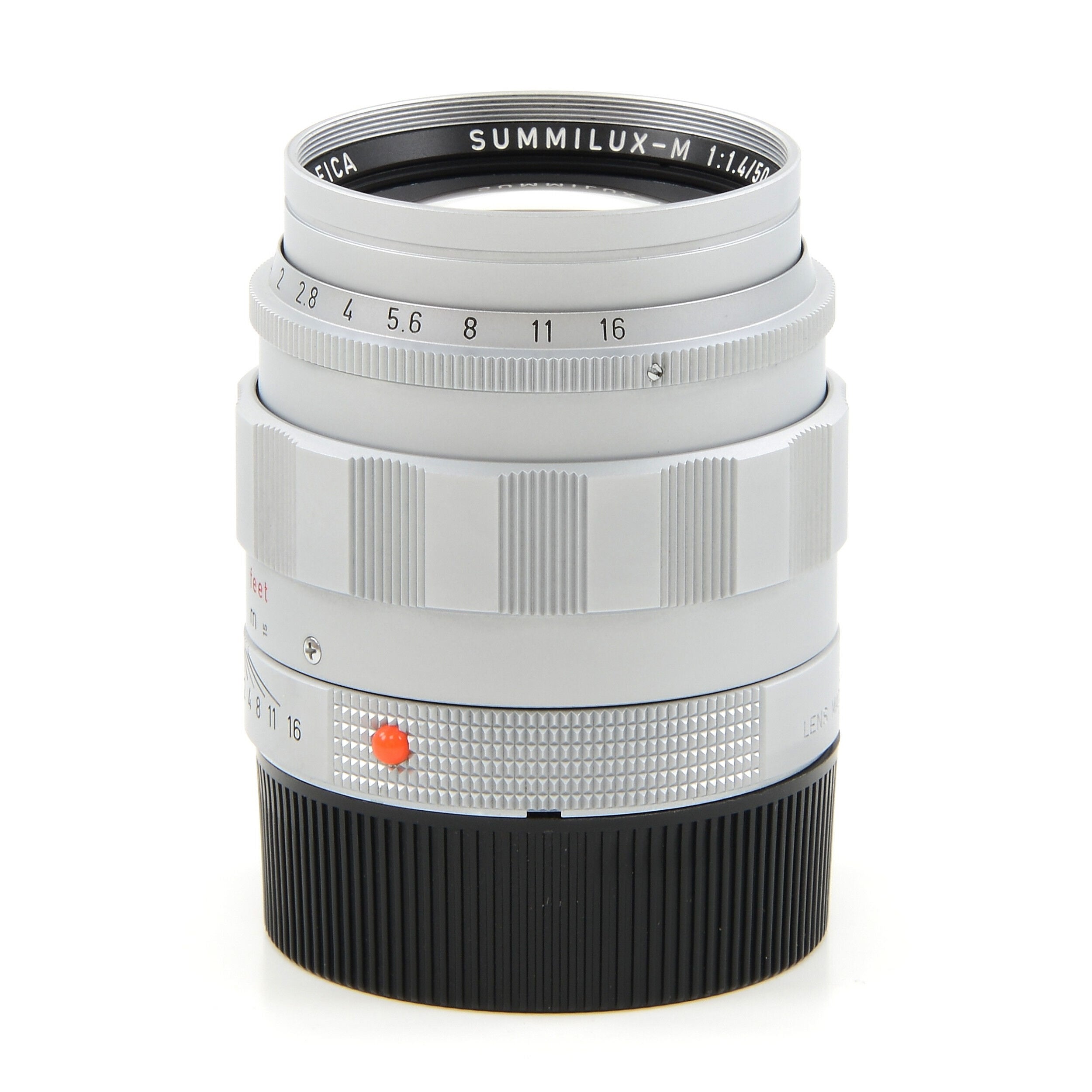 Leica 50mm f1.4 Summilux-M LHSA Special Edition Silver + Box READ