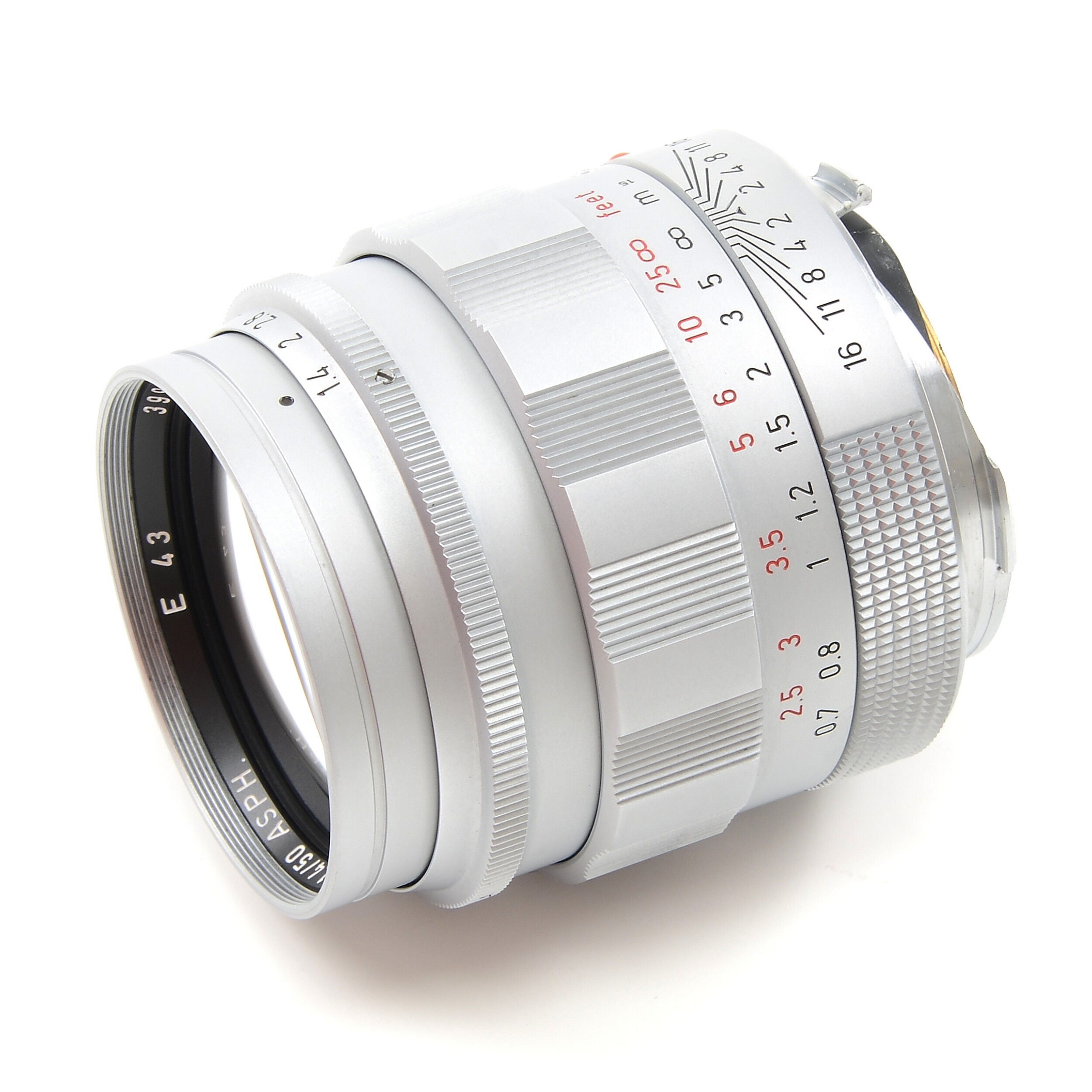 Leica 50mm f1.4 Summilux-M LHSA Special Edition Silver + Box READ
