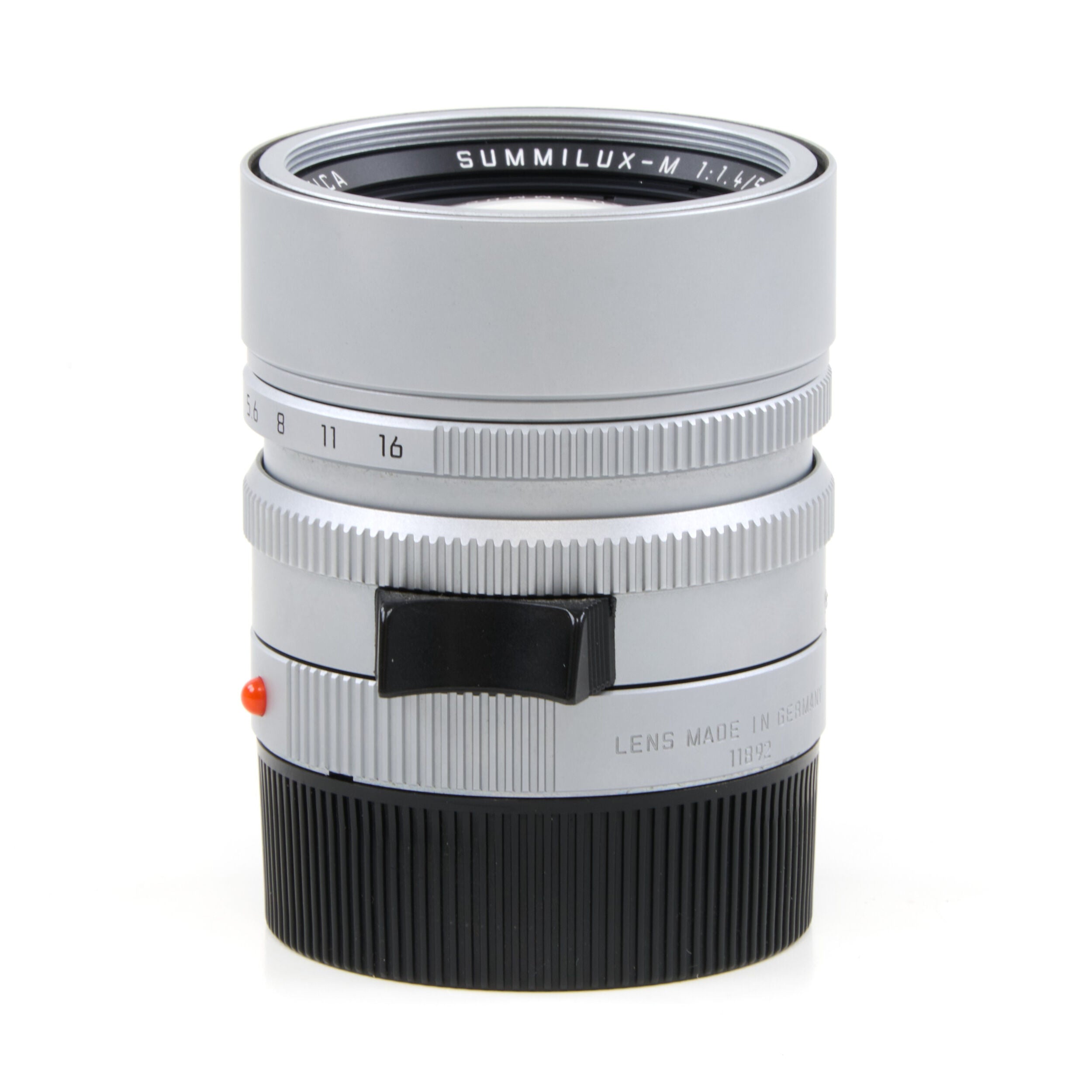 Leica 50mm f1.4 Summilux-M ASPH Silver 6-Bit + Box