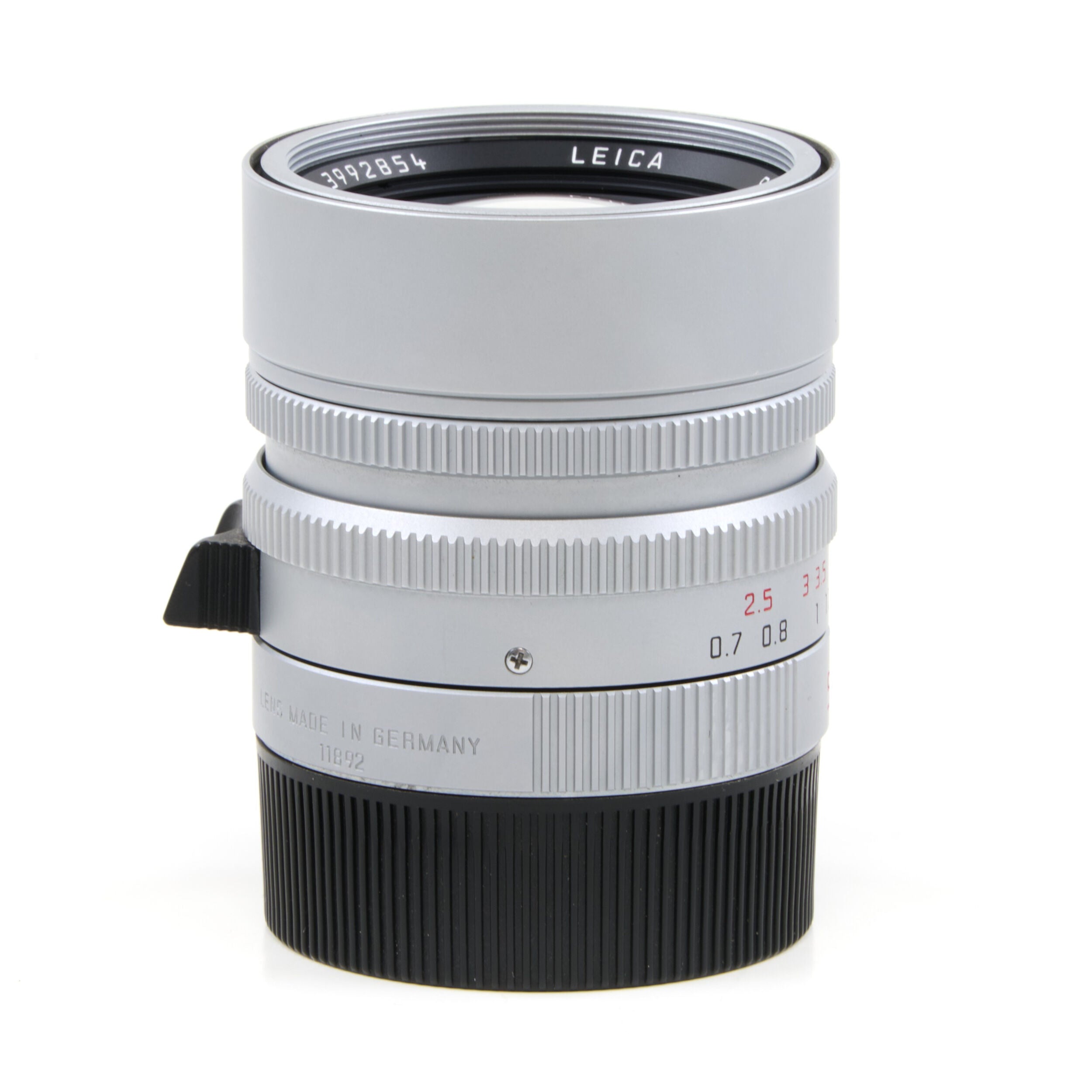 Leica 50mm f1.4 Summilux-M ASPH Silver 6-Bit + Box