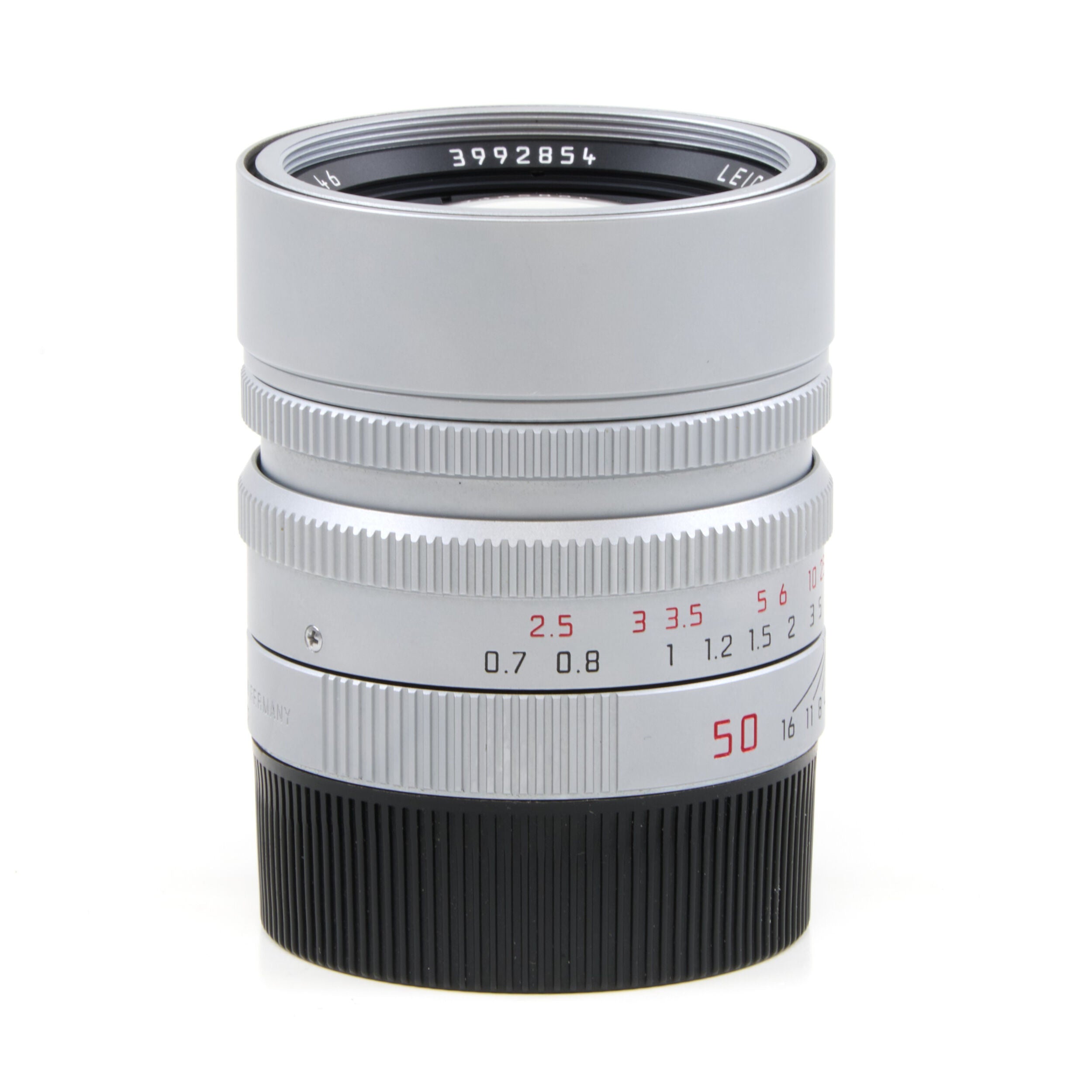 Leica 50mm f1.4 Summilux-M ASPH Silver 6-Bit + Box