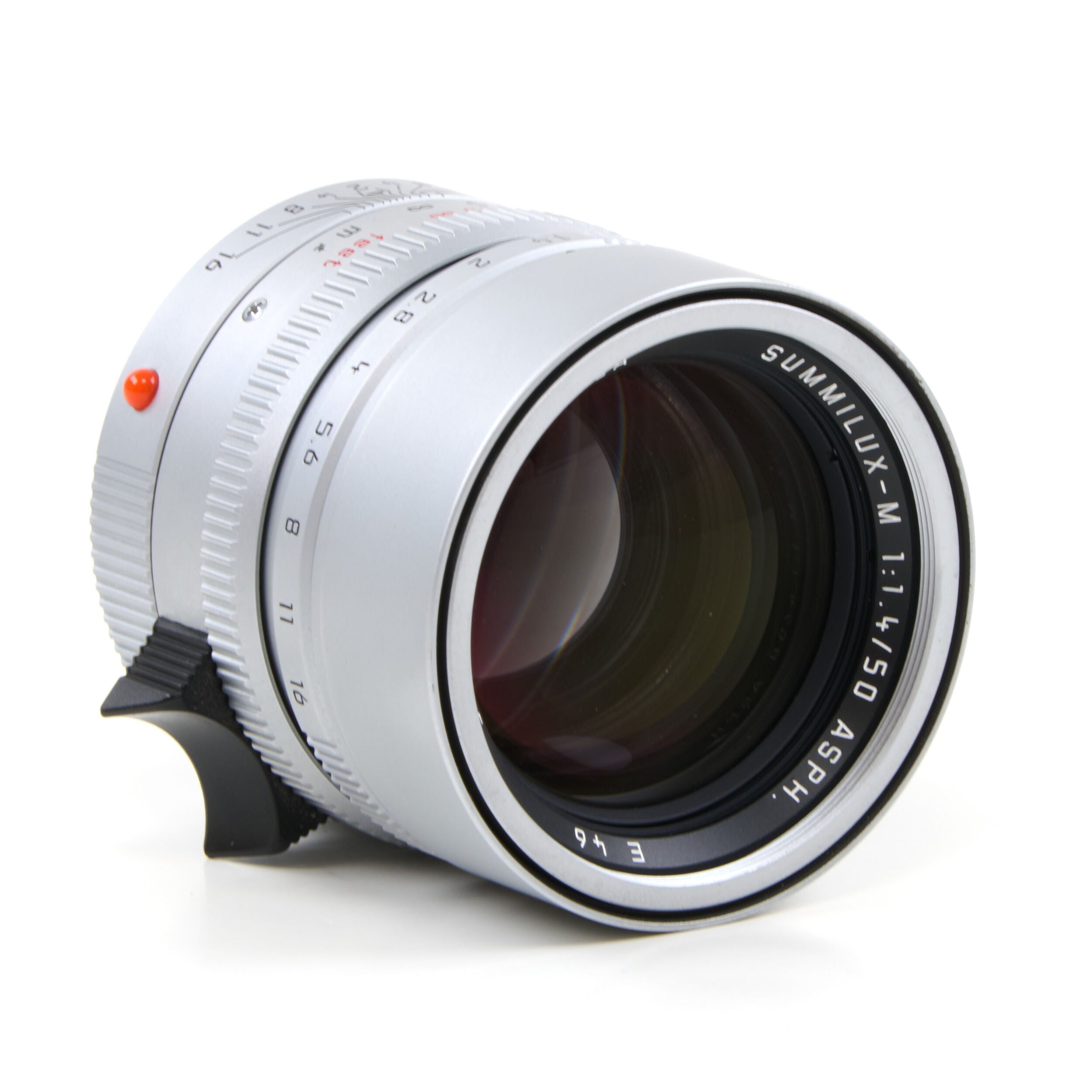 Leica 50mm f1.4 Summilux-M ASPH Silver 6-Bit + Box