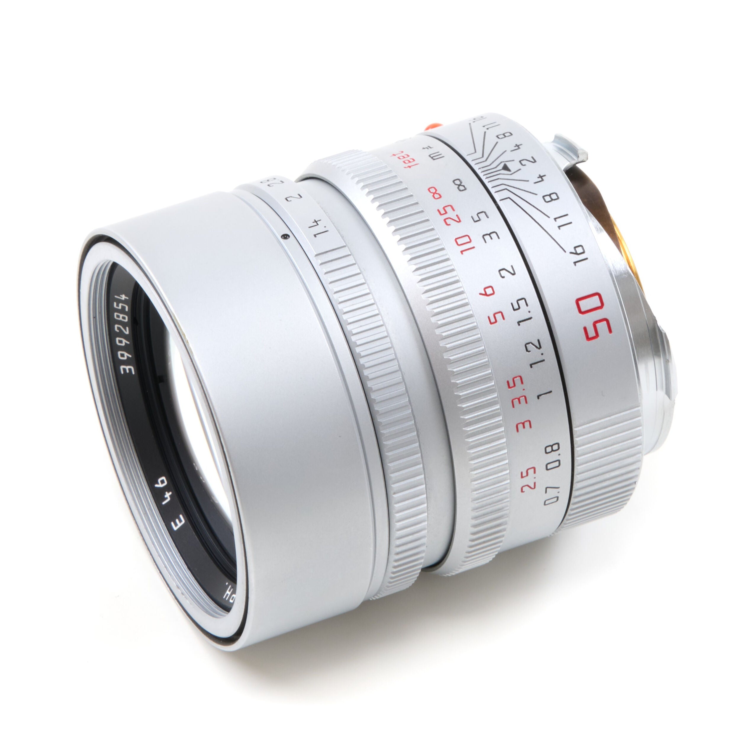 Leica 50mm f1.4 Summilux-M ASPH Silver 6-Bit + Box