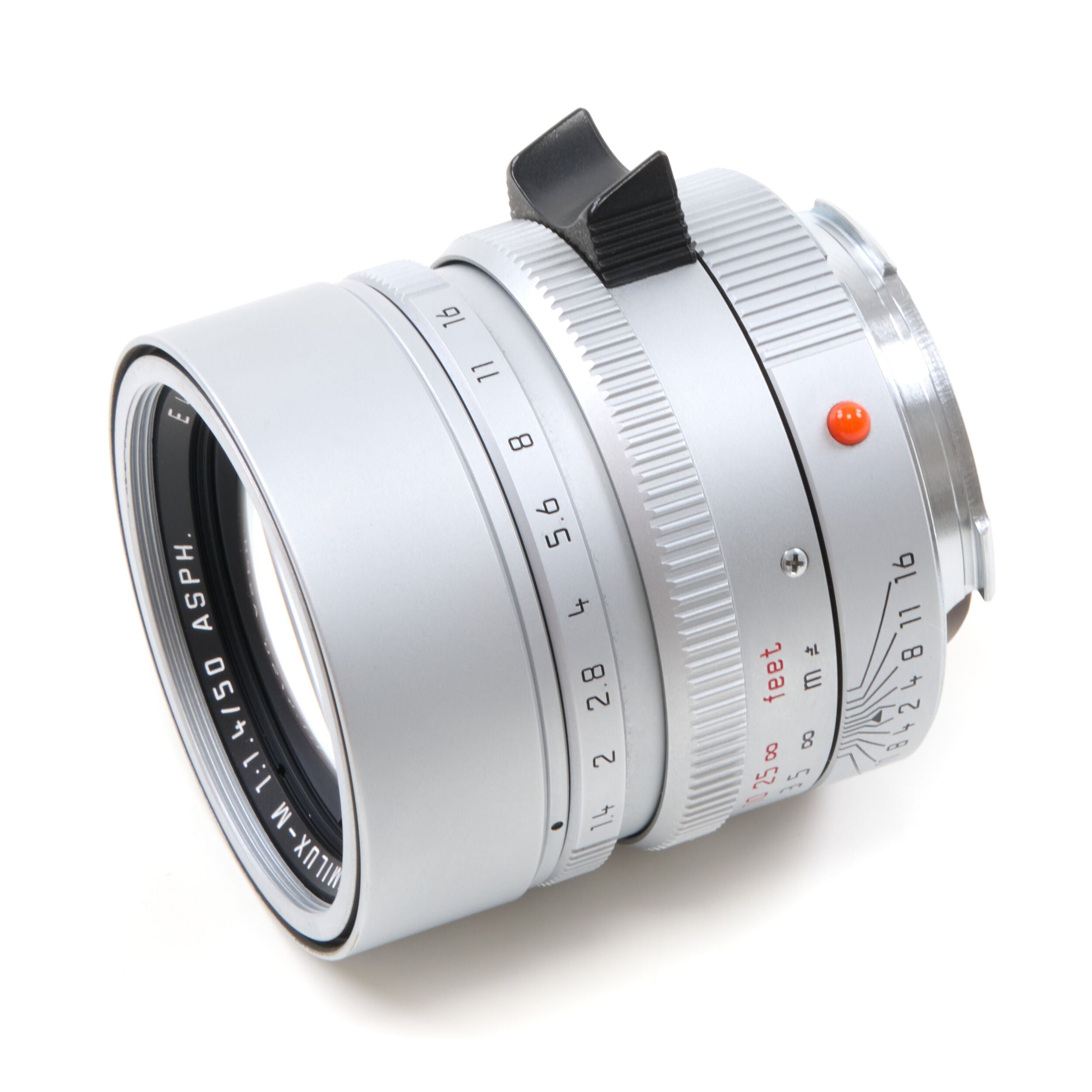Leica 50mm f1.4 Summilux-M ASPH Silver 6-Bit + Box