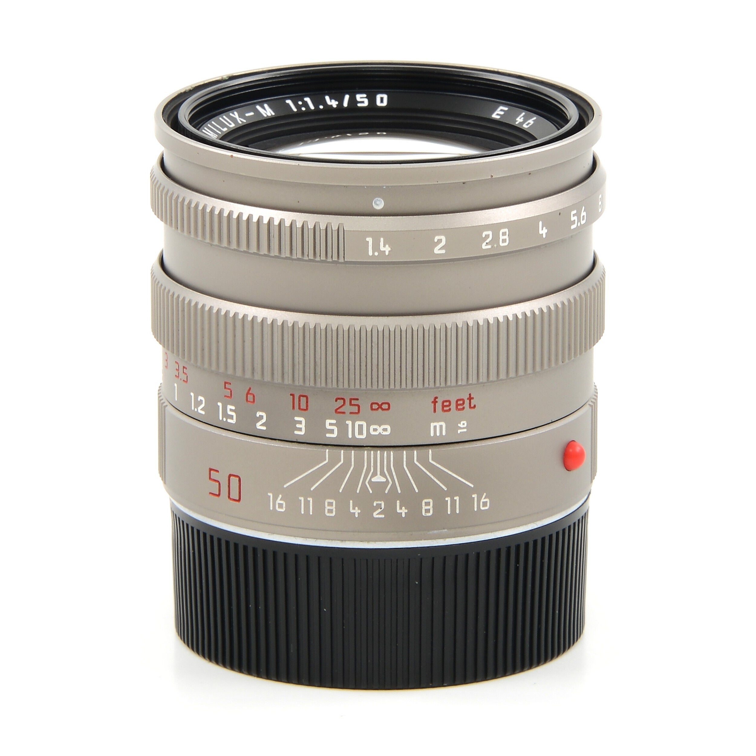 Leica 50mm f1.4 Summilux-M Titanium + Box