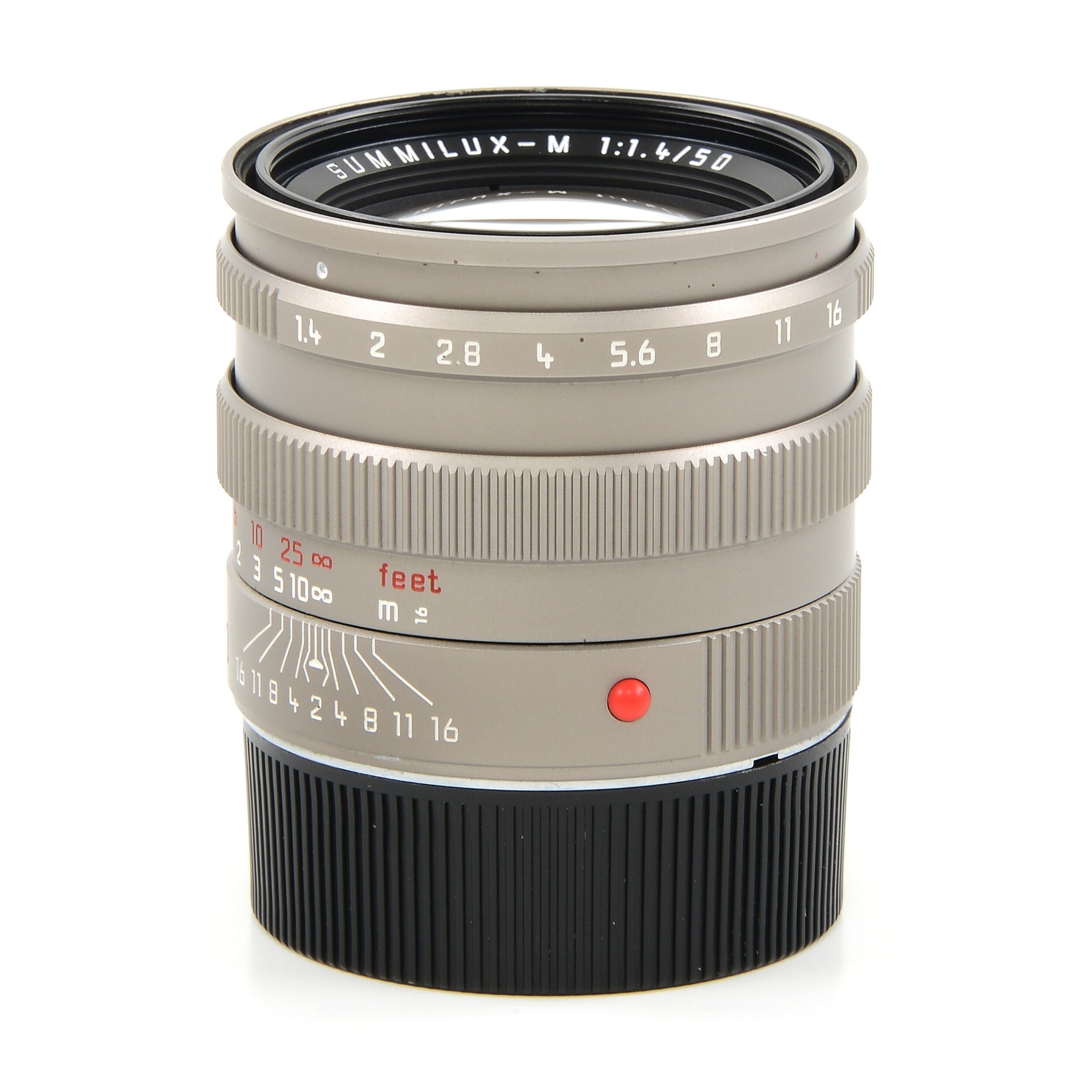 Leica 50mm f1.4 Summilux-M Titanium + Box