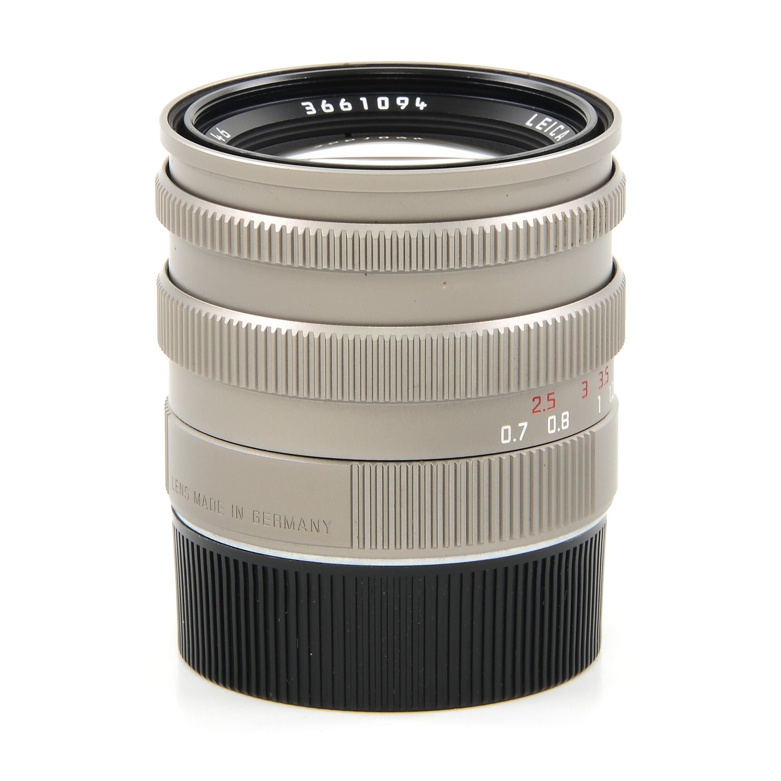 Leica 50mm f1.4 Summilux-M Titanium + Box