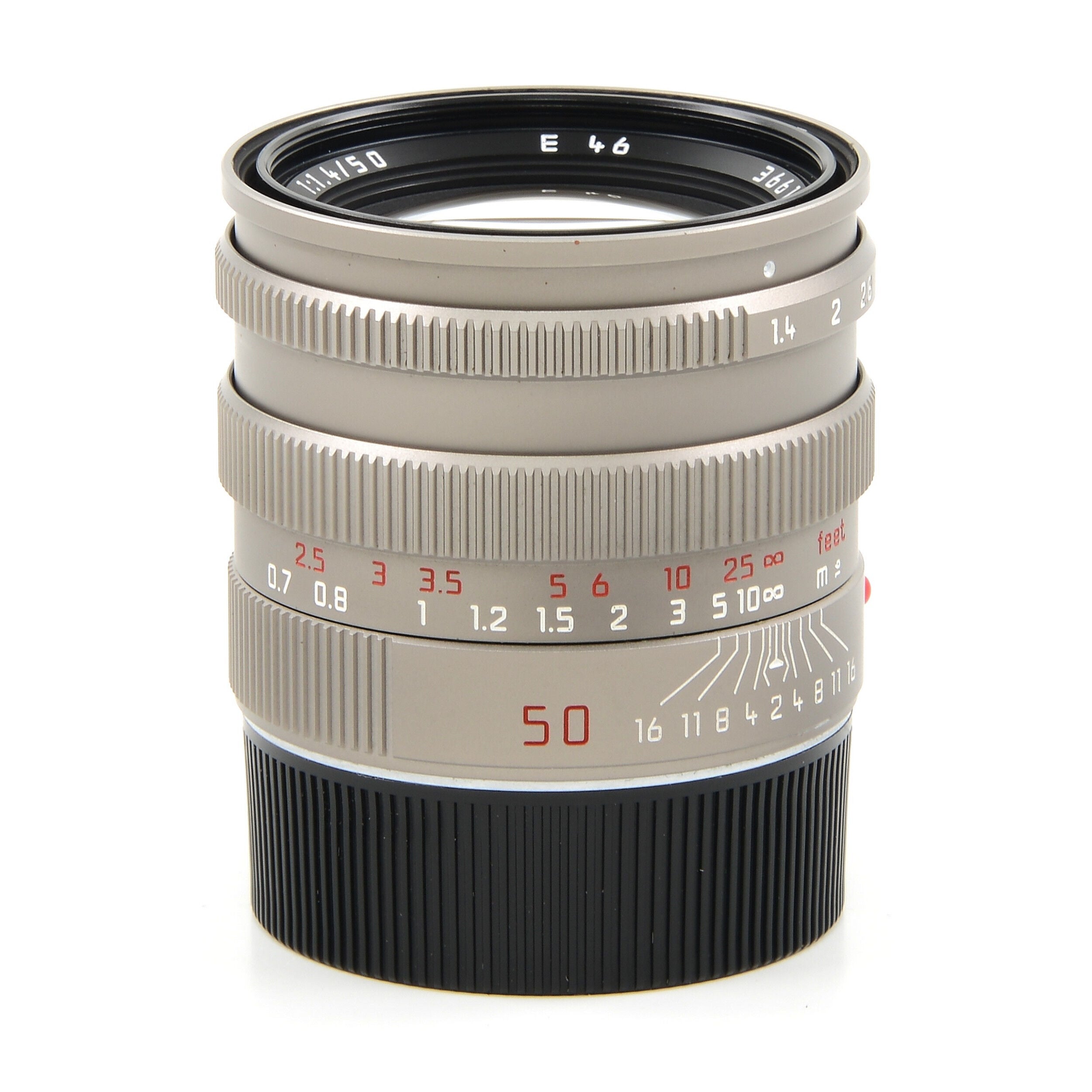 Leica 50mm f1.4 Summilux-M Titanium + Box