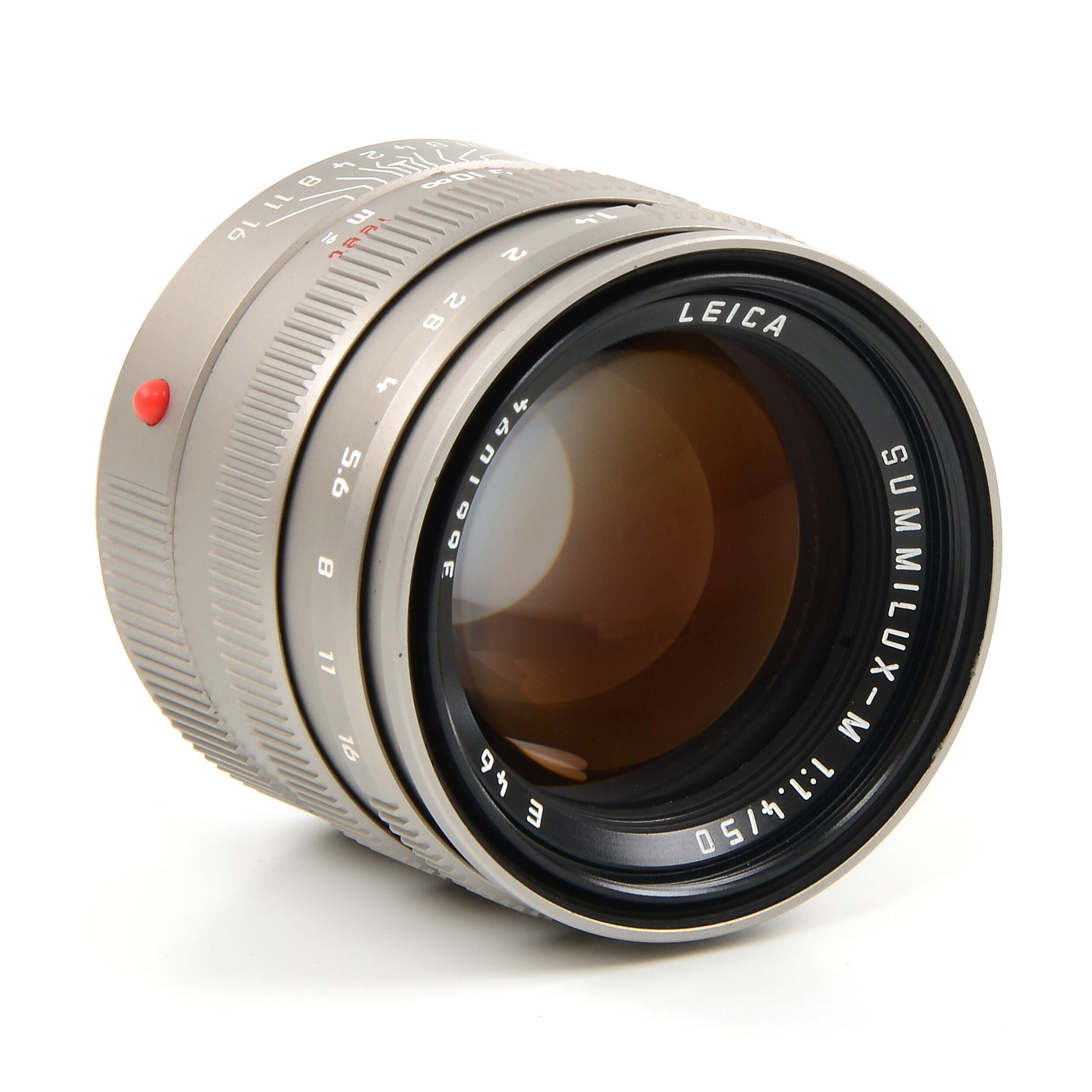 Leica 50mm f1.4 Summilux-M Titanium + Box
