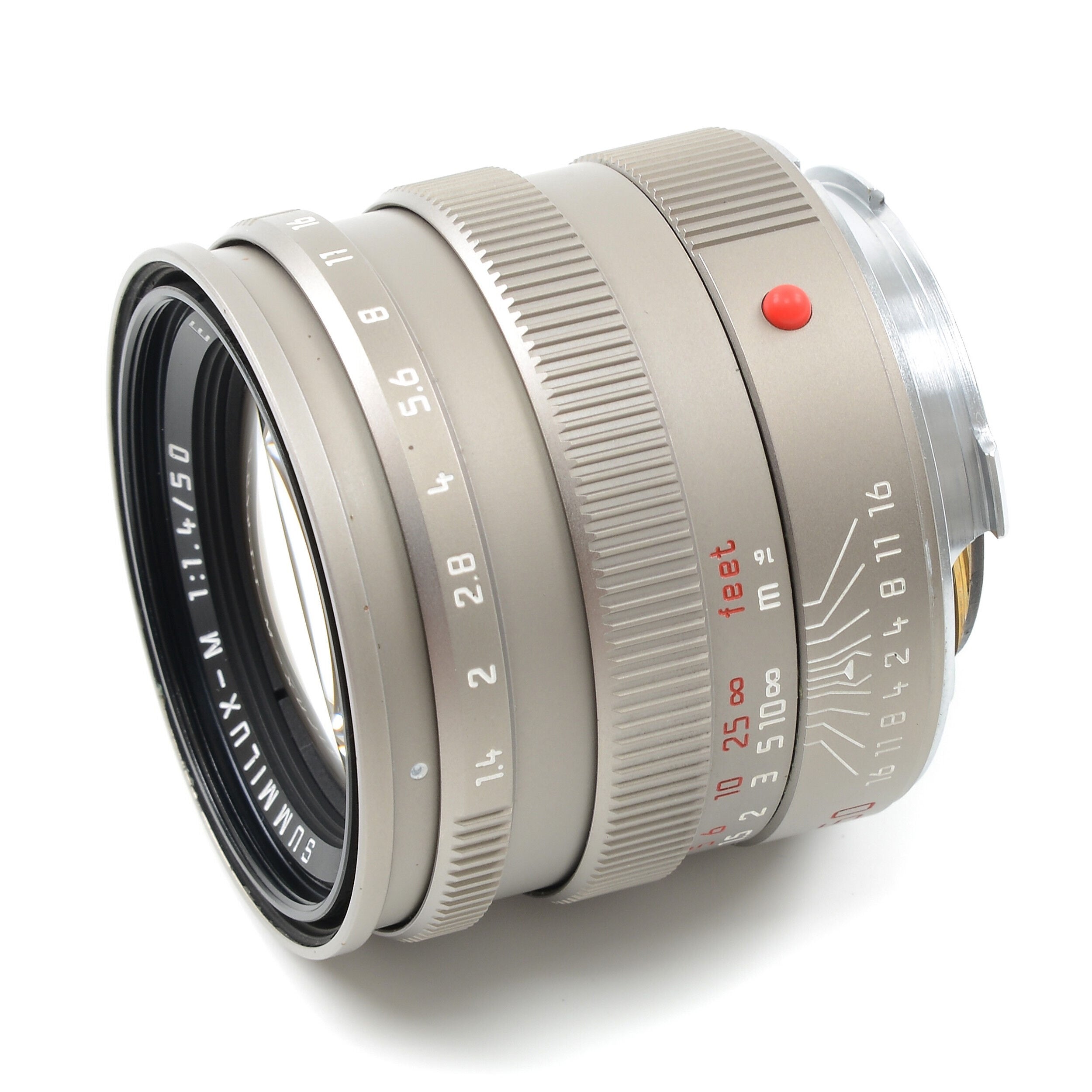 Leica 50mm f1.4 Summilux-M Titanium + Box