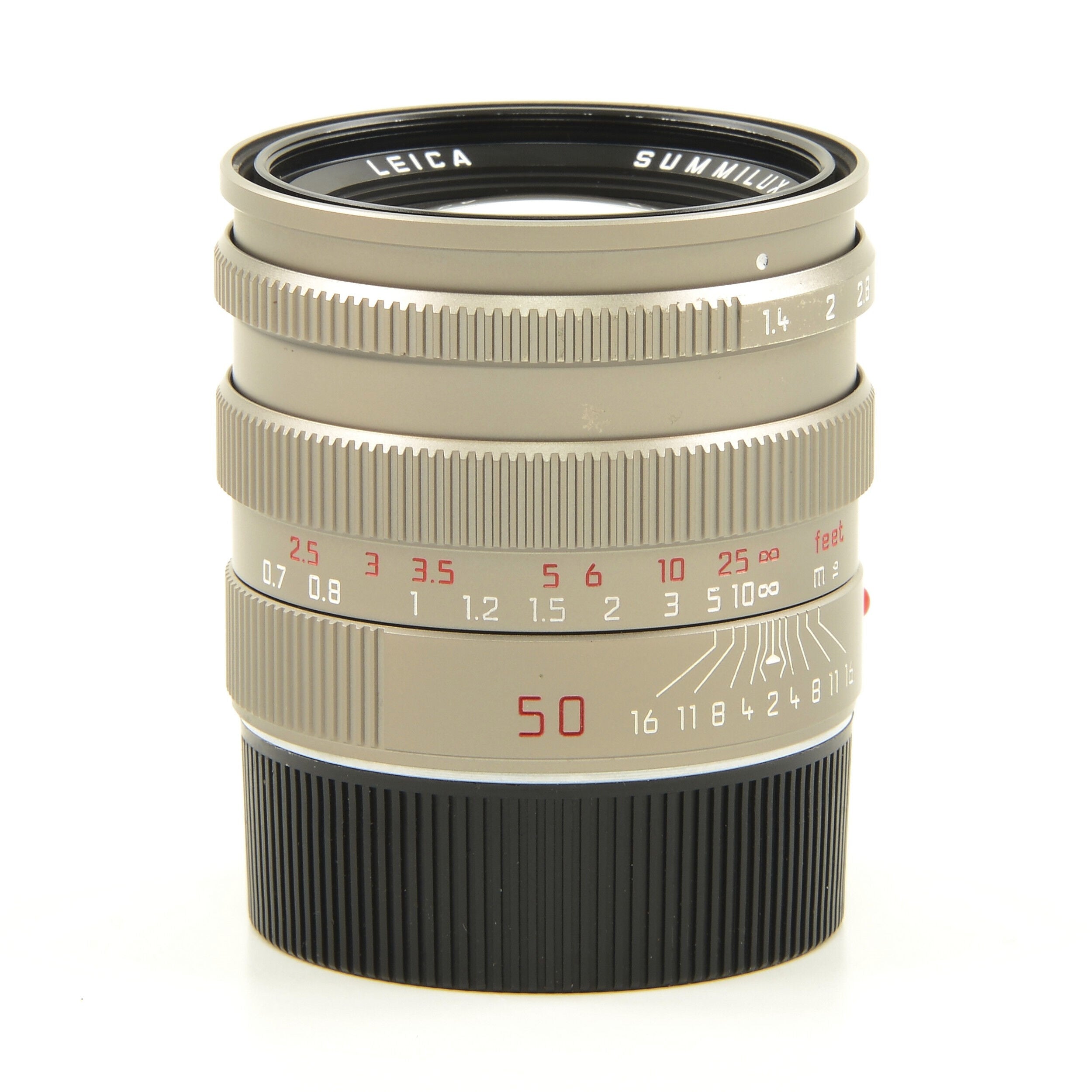 Leica 50mm f1.4 Summilux-M Titanium