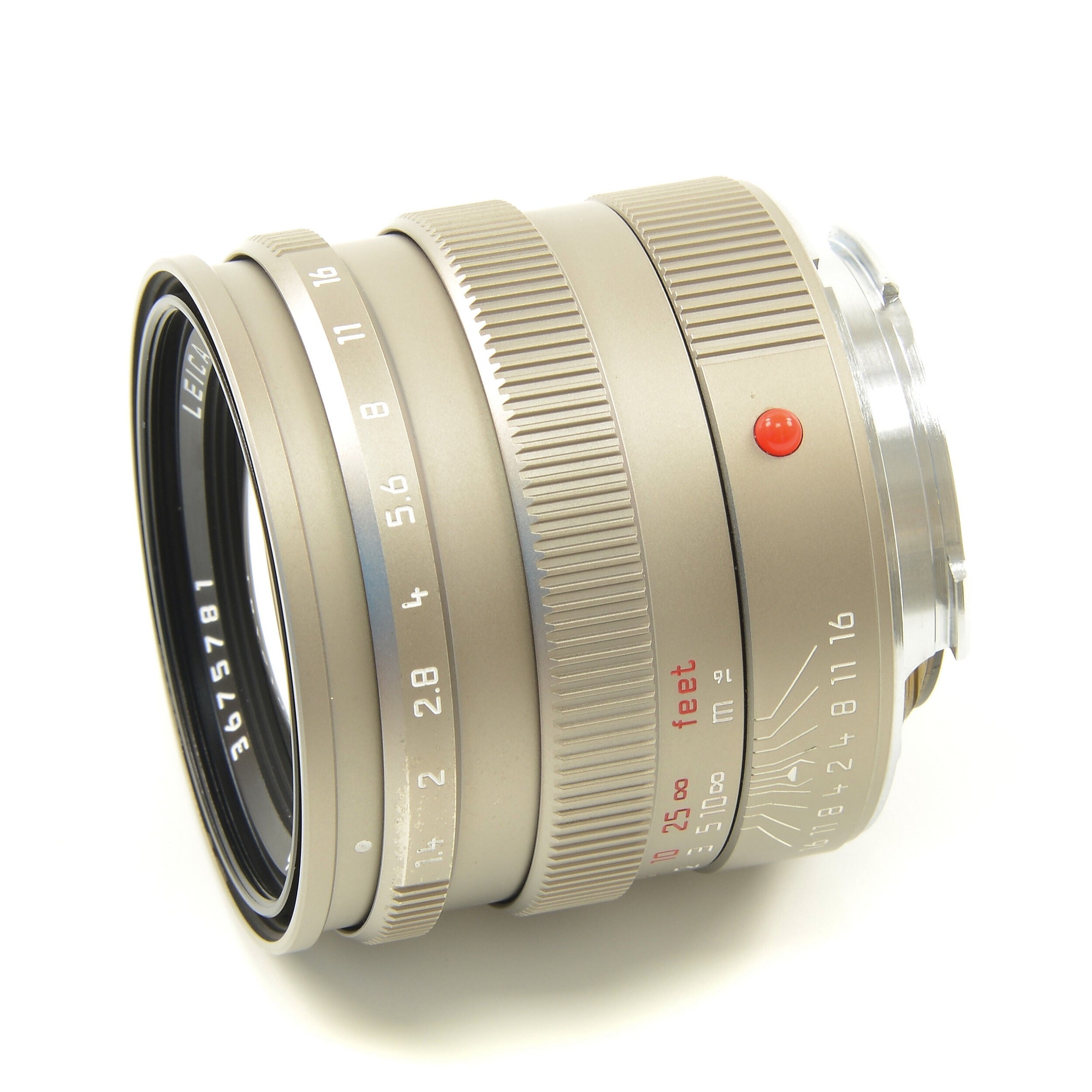 Leica 50mm f1.4 Summilux-M Titanium