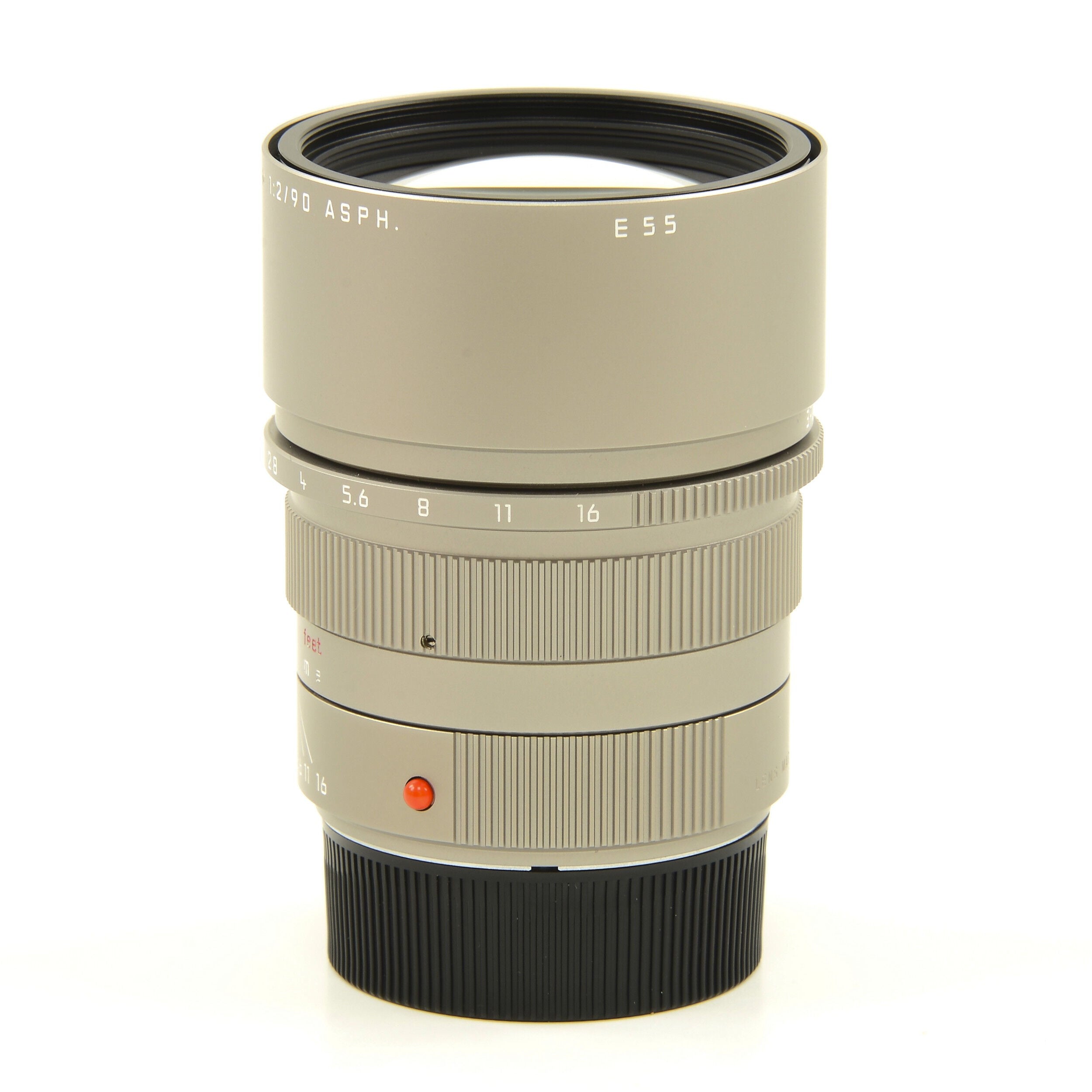 Leica 90mm f2 APO-Summicron-M ASPH Titanium + Box
