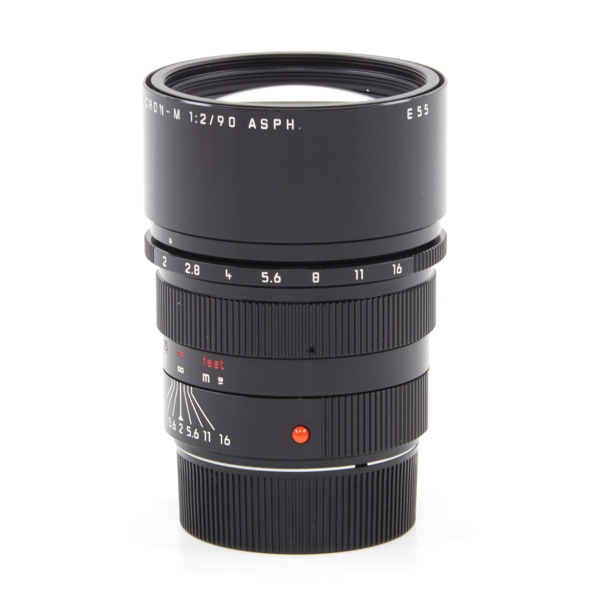 Leica 90mm f2 APO-Summicron-M ASPH Millennium Black Paint + Box