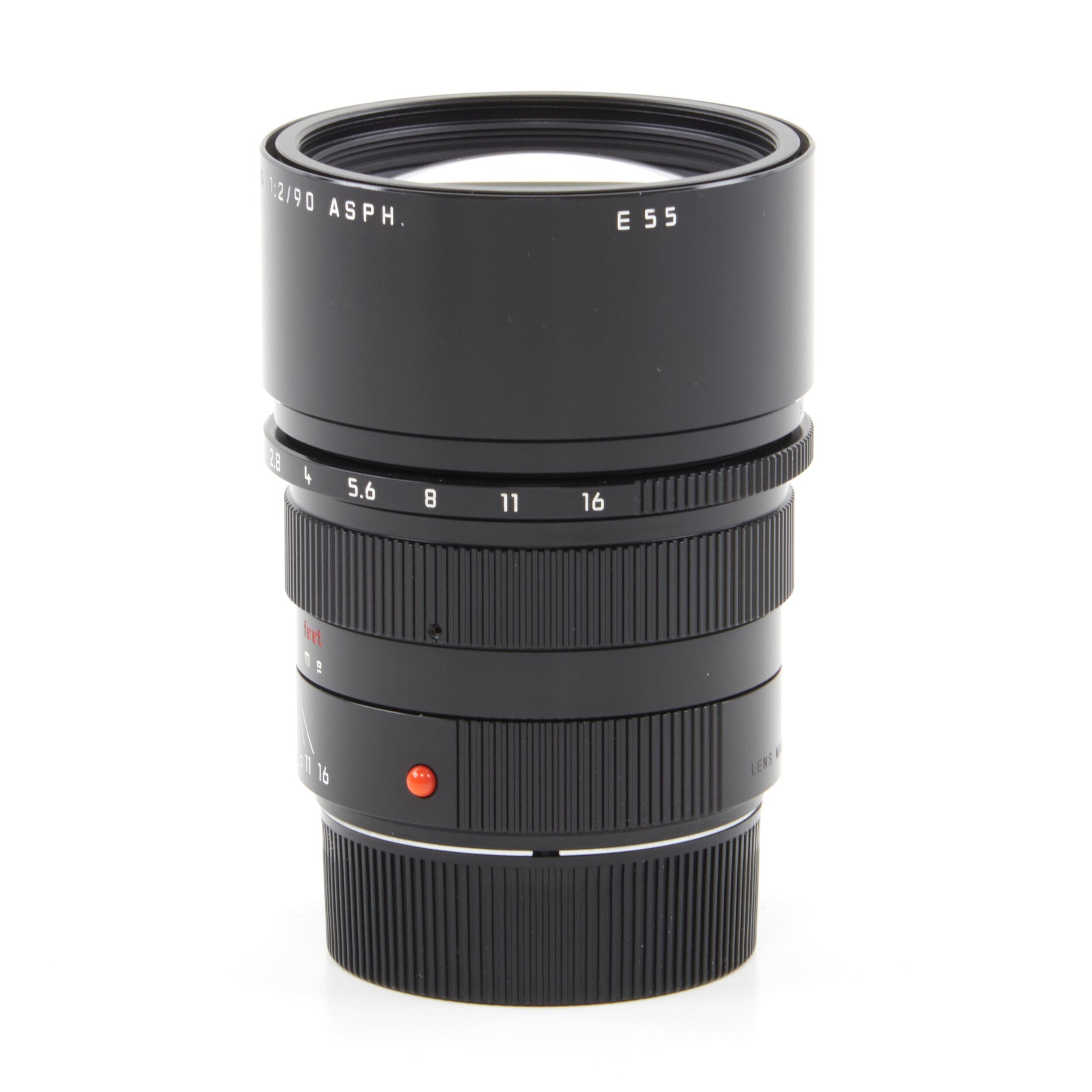 Leica 90mm f2 APO-Summicron-M ASPH Millennium Black Paint + Box