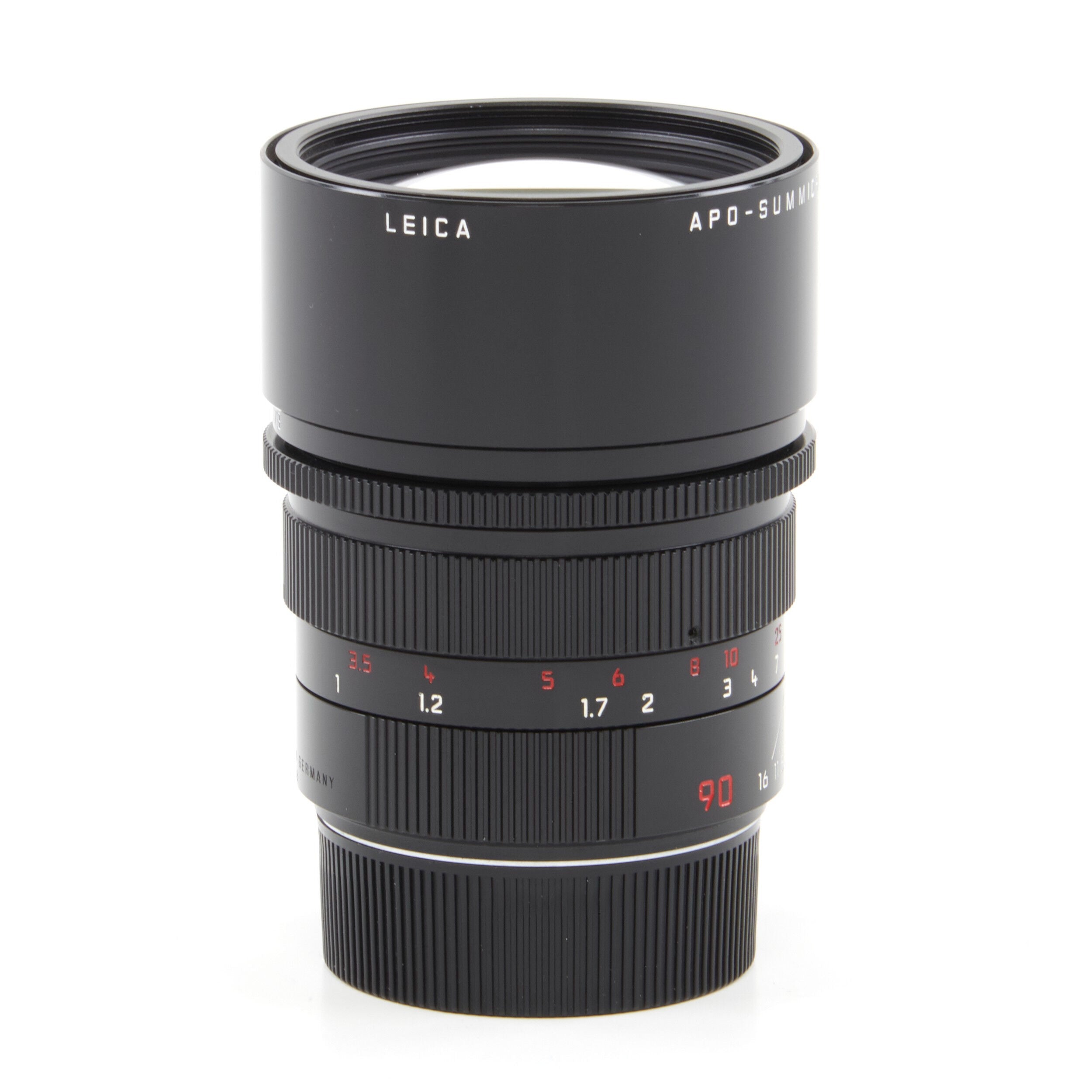 Leica 90mm f2 APO-Summicron-M ASPH Millennium Black Paint + Box