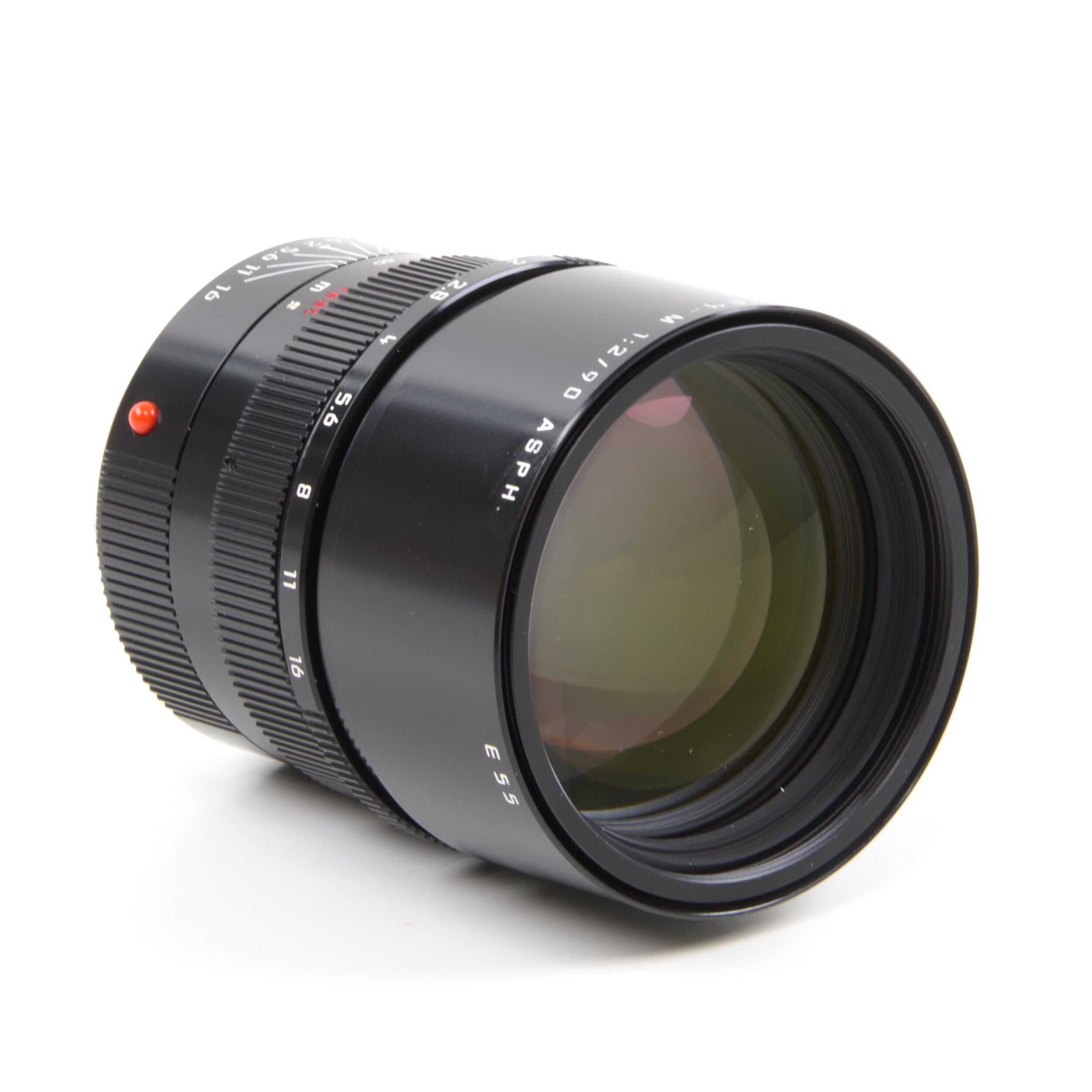 Leica 90mm f2 APO-Summicron-M ASPH Millennium Black Paint + Box