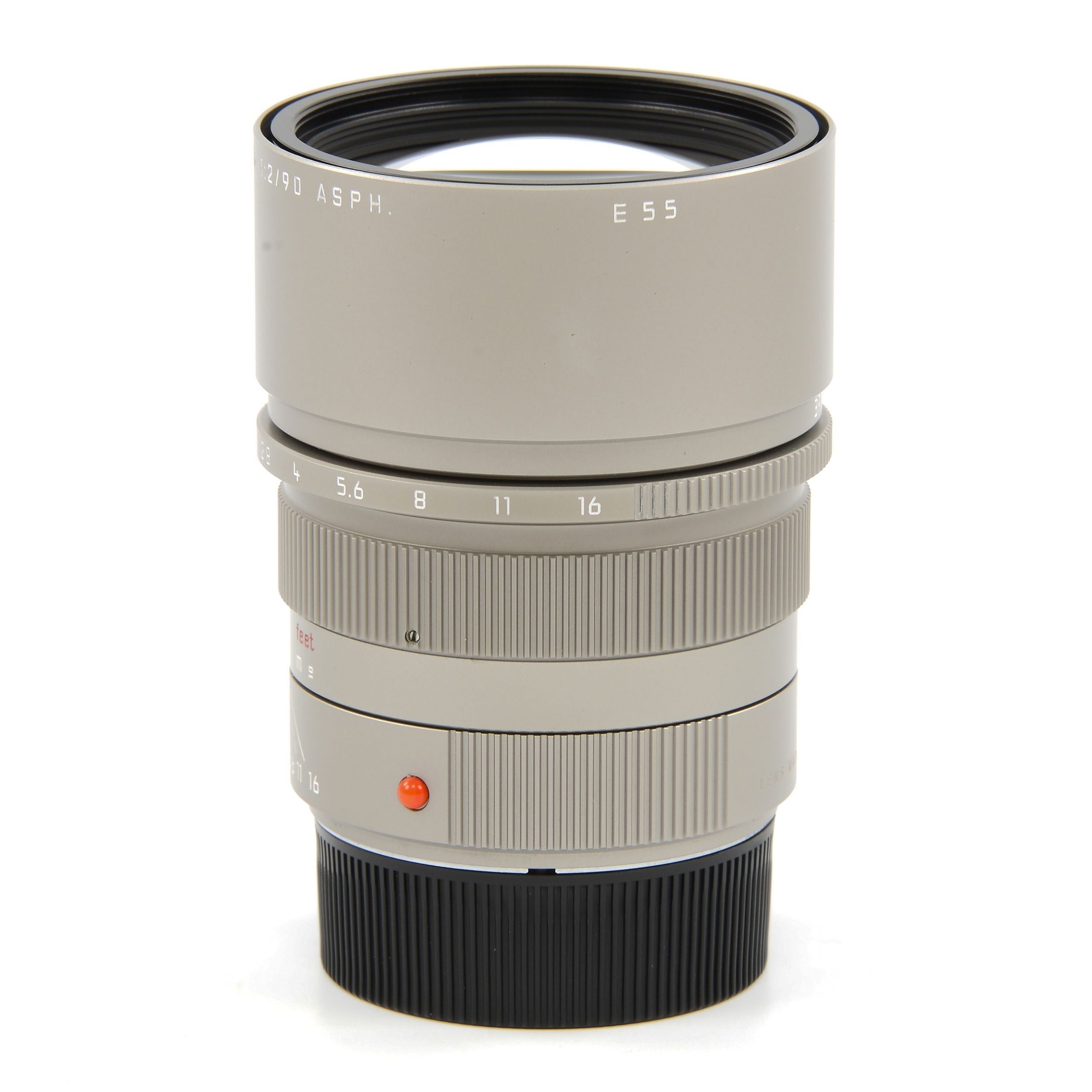 Leica 90mm f2 APO-Summicron-M ASPH Titanium + Box