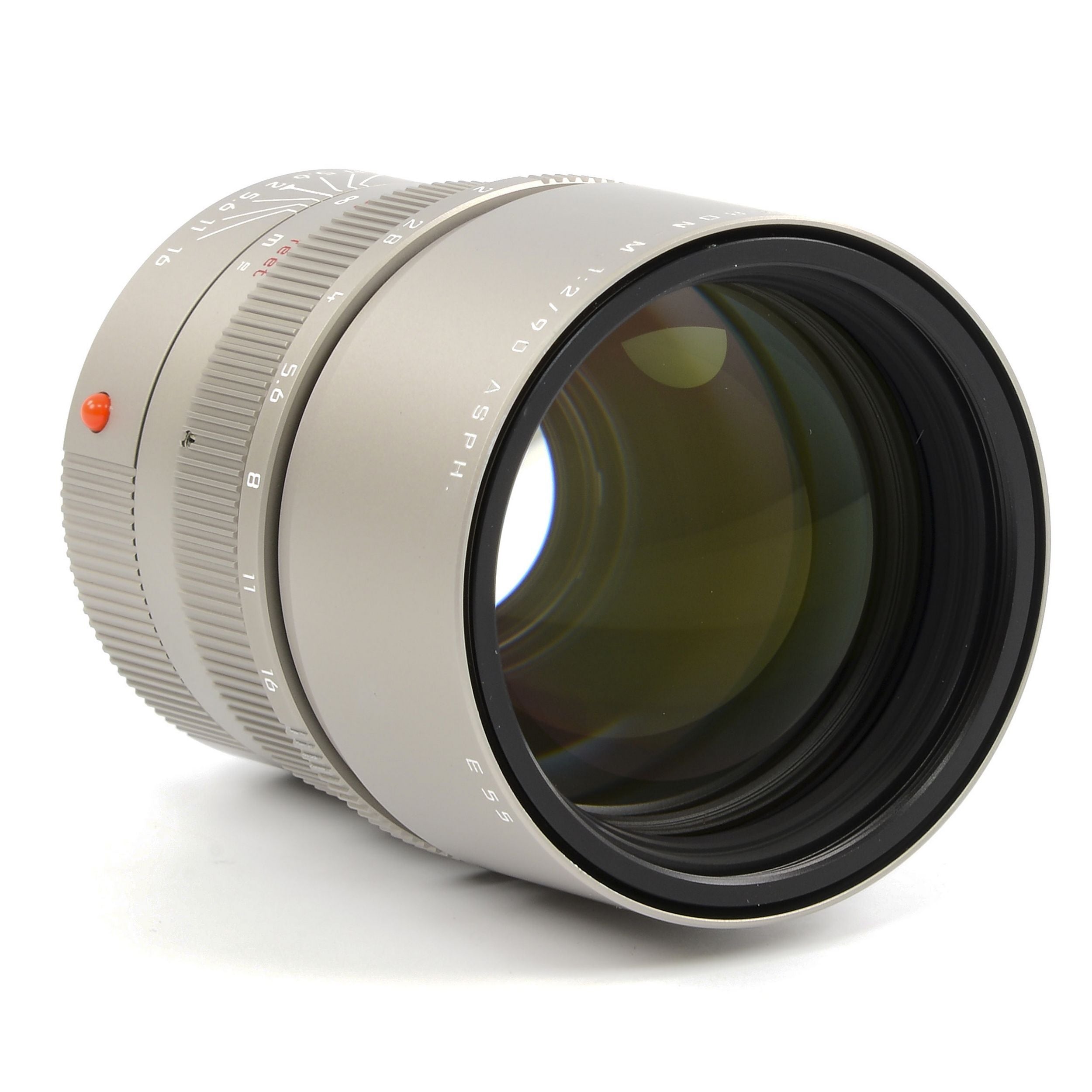 Leica 90mm f2 APO-Summicron-M ASPH Titanium + Box
