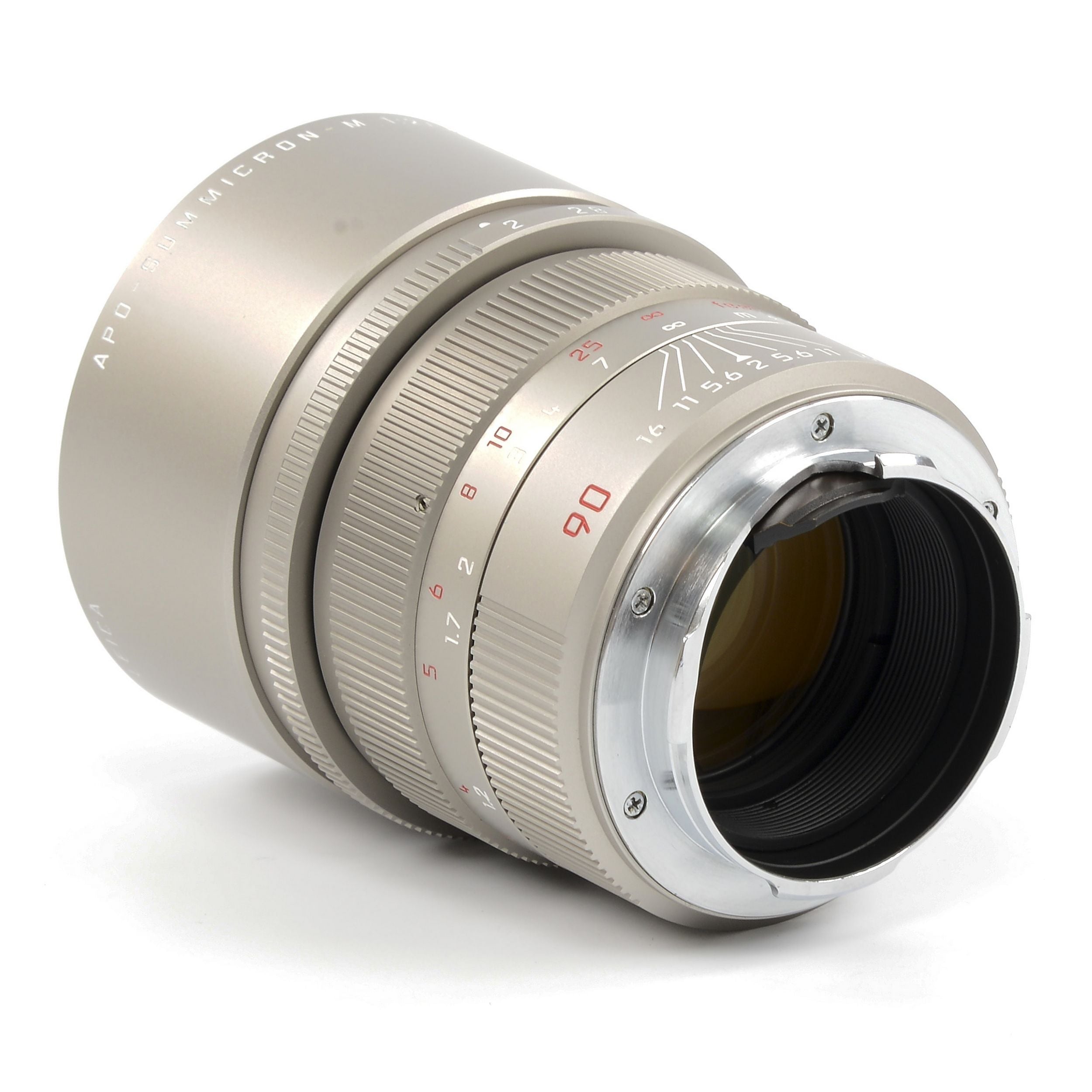 Leica 90mm f2 APO-Summicron-M ASPH Titanium + Box