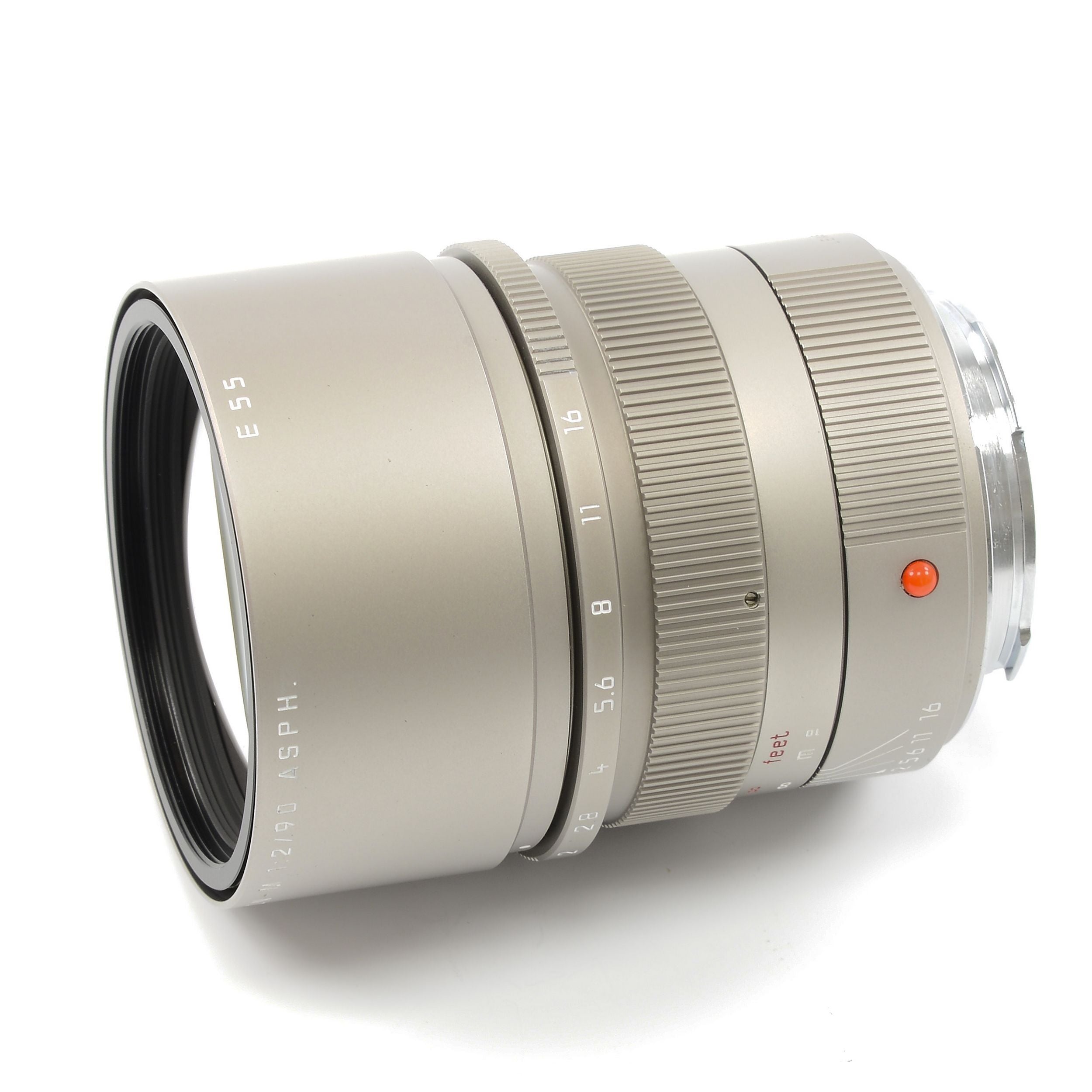 Leica 90mm f2 APO-Summicron-M ASPH Titanium + Box