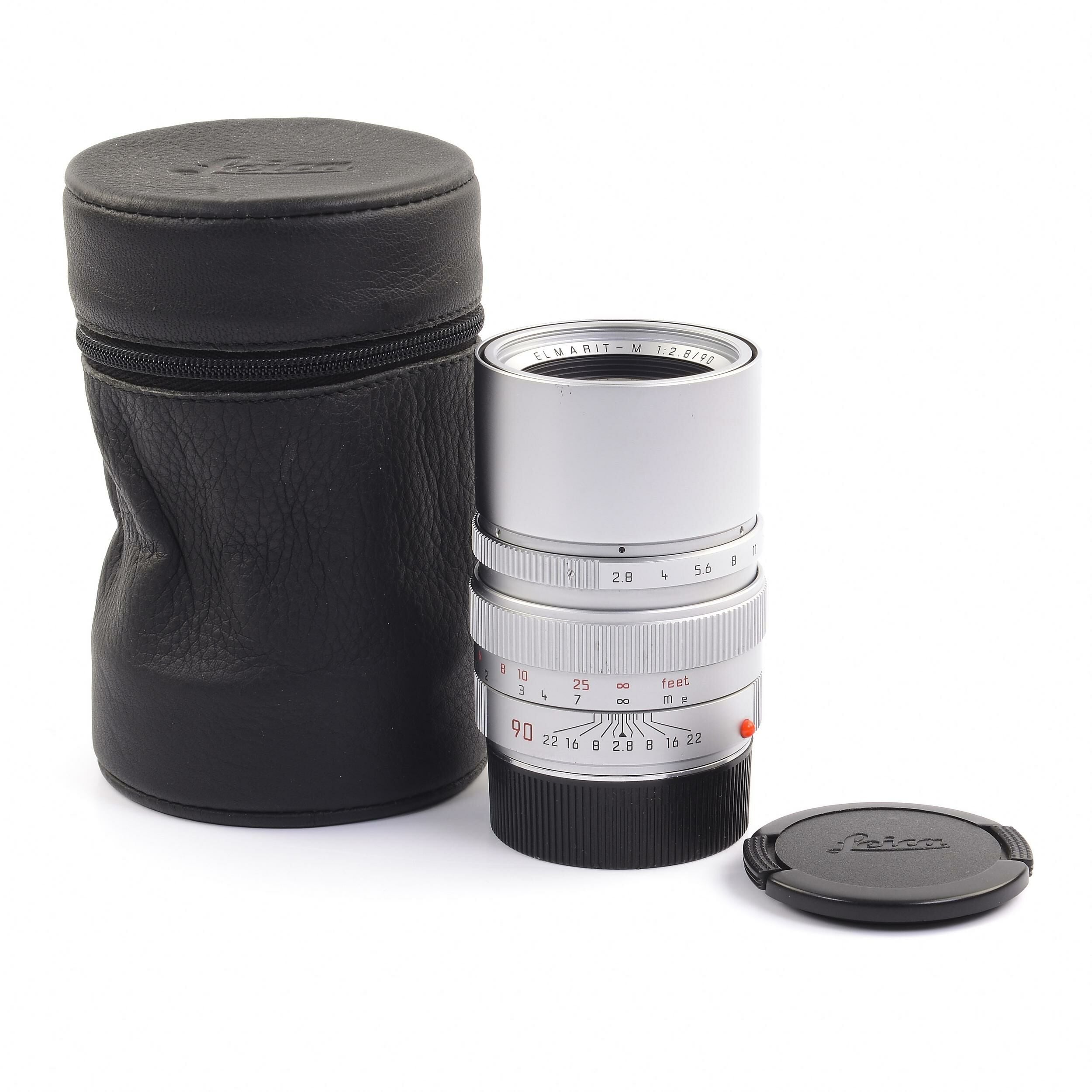 Leica 90mm f2.8 Elmarit-M Silver
