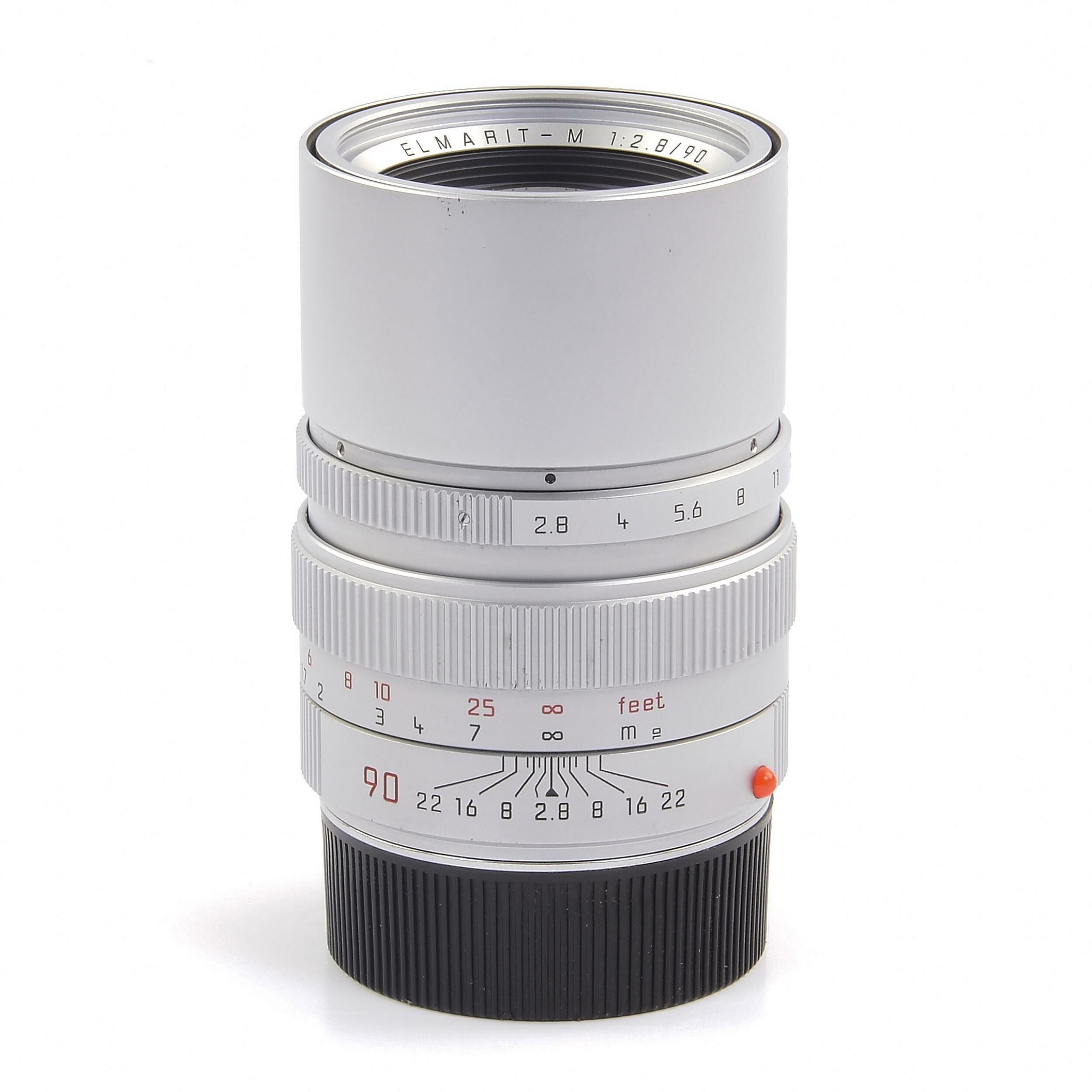 Leica 90mm f2.8 Elmarit-M Silver