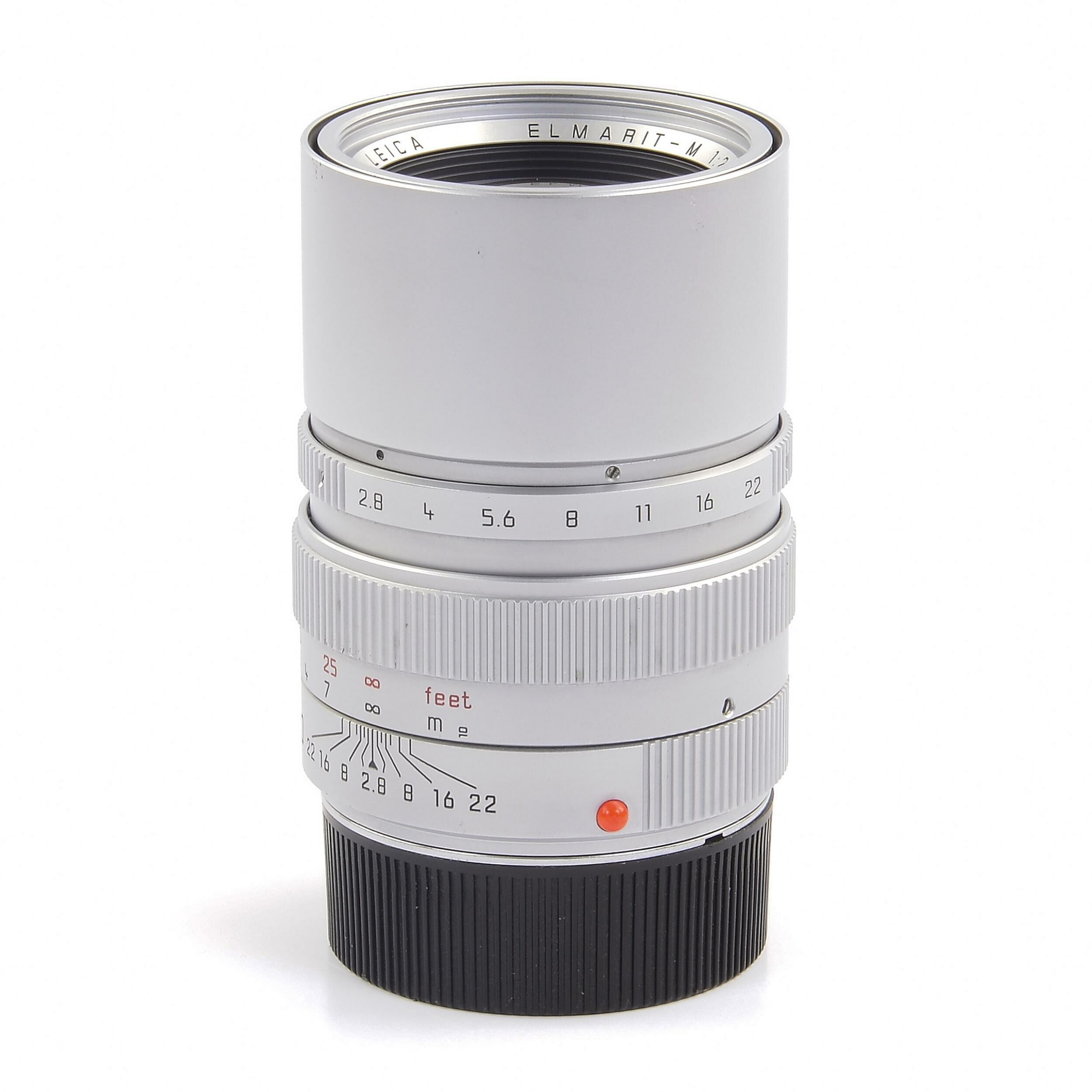 Leica 90mm f2.8 Elmarit-M Silver